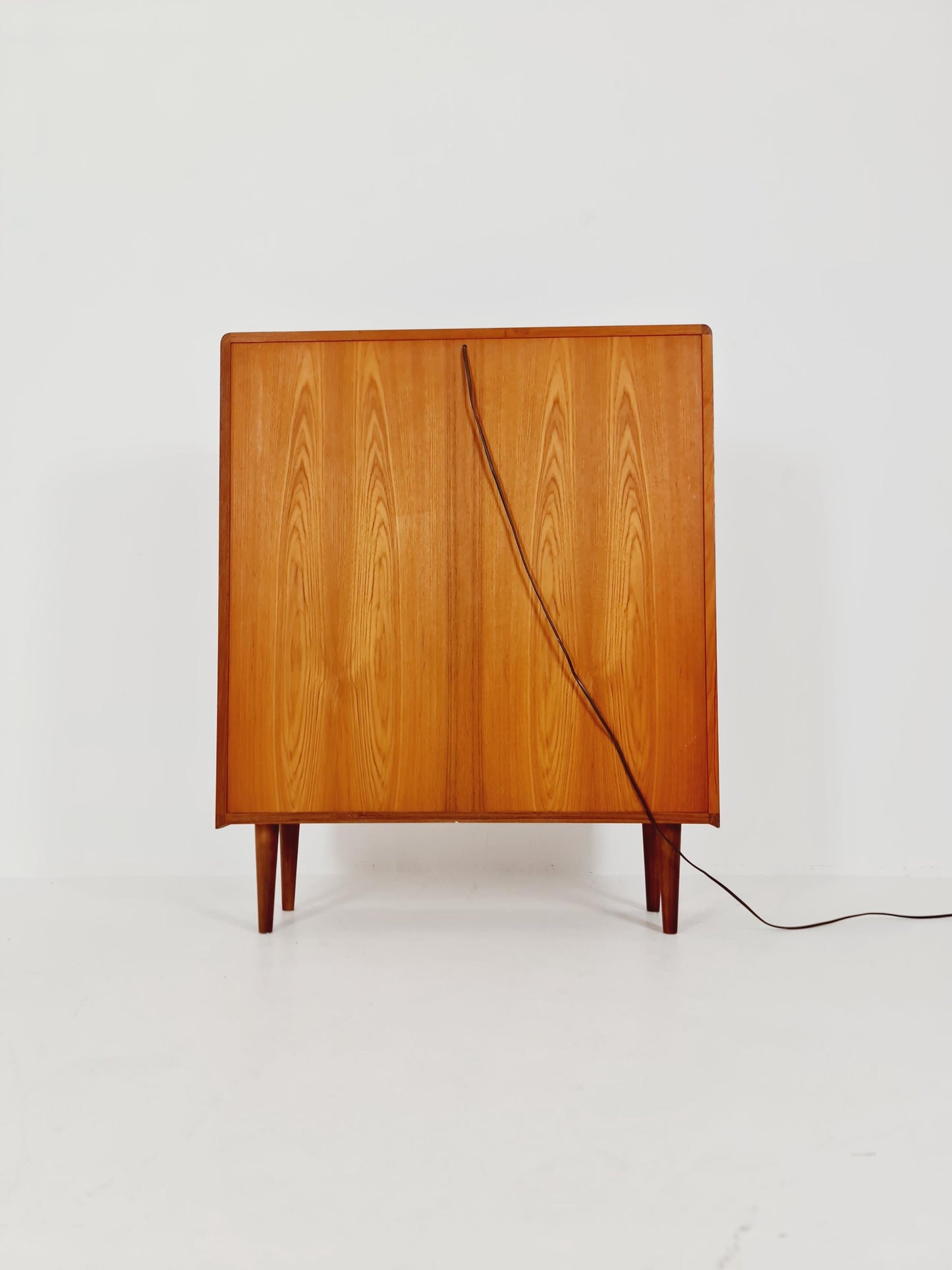 Vintage Mid century Danish Highboard Showcase by Dyrlund Møbler, Denmark, 1960s