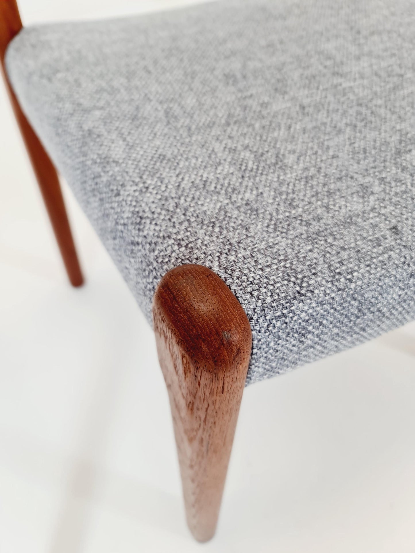 1 of 3 Vintage Danish Teak chairs By EMC Möbler ,1960s