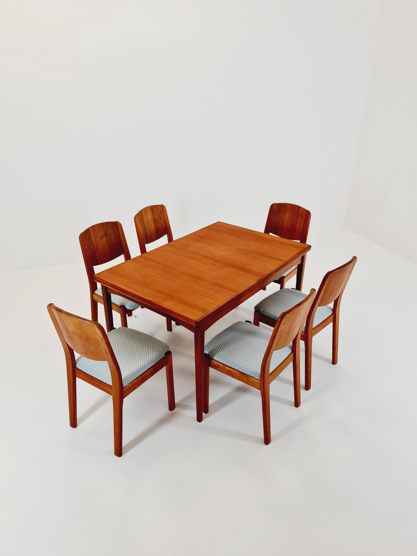 Midcentury teak Dining chairs by Niels Koefoed, 1960s, set of 6