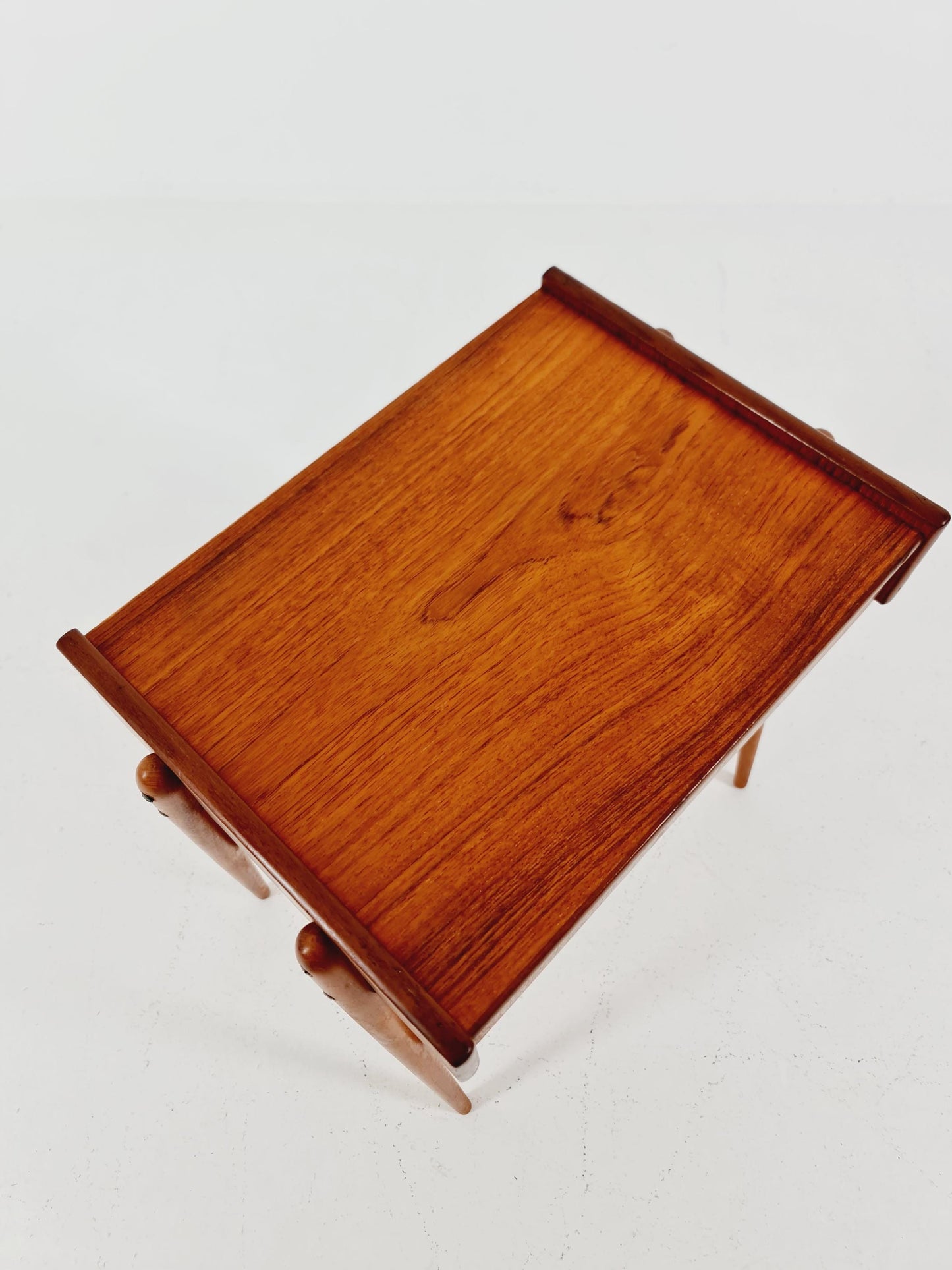 Midcentury Carlström & Co Teak Vintage Side table/ Bedside table/ Night stand straight from the sixties