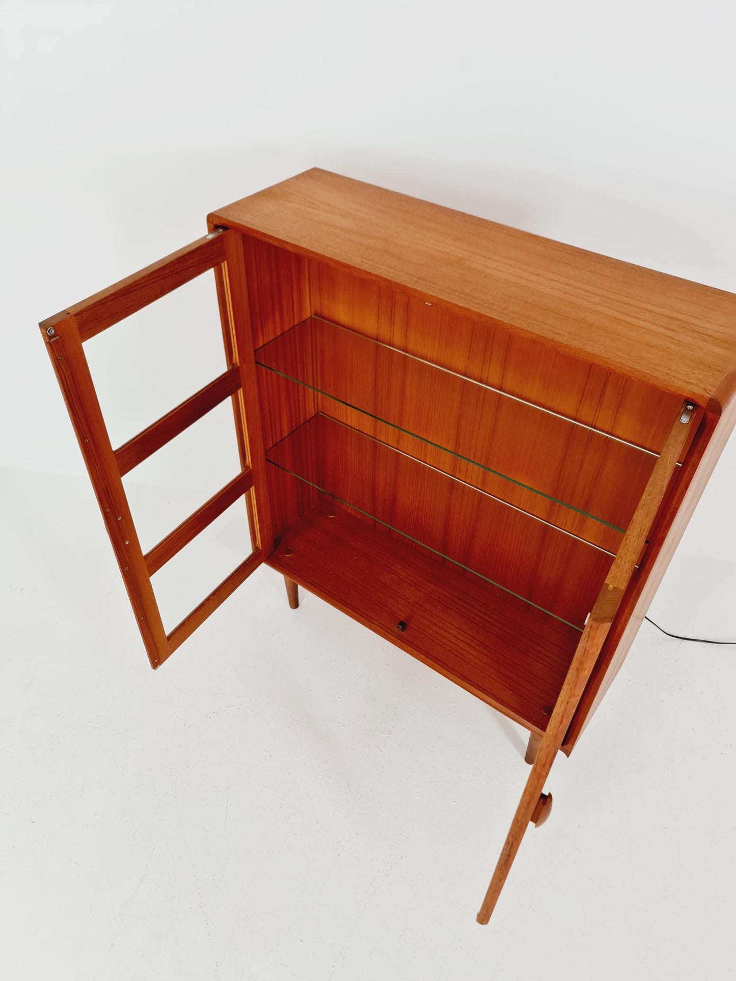 Vintage Mid century Danish Highboard Showcase by Dyrlund Møbler, Denmark, 1960s