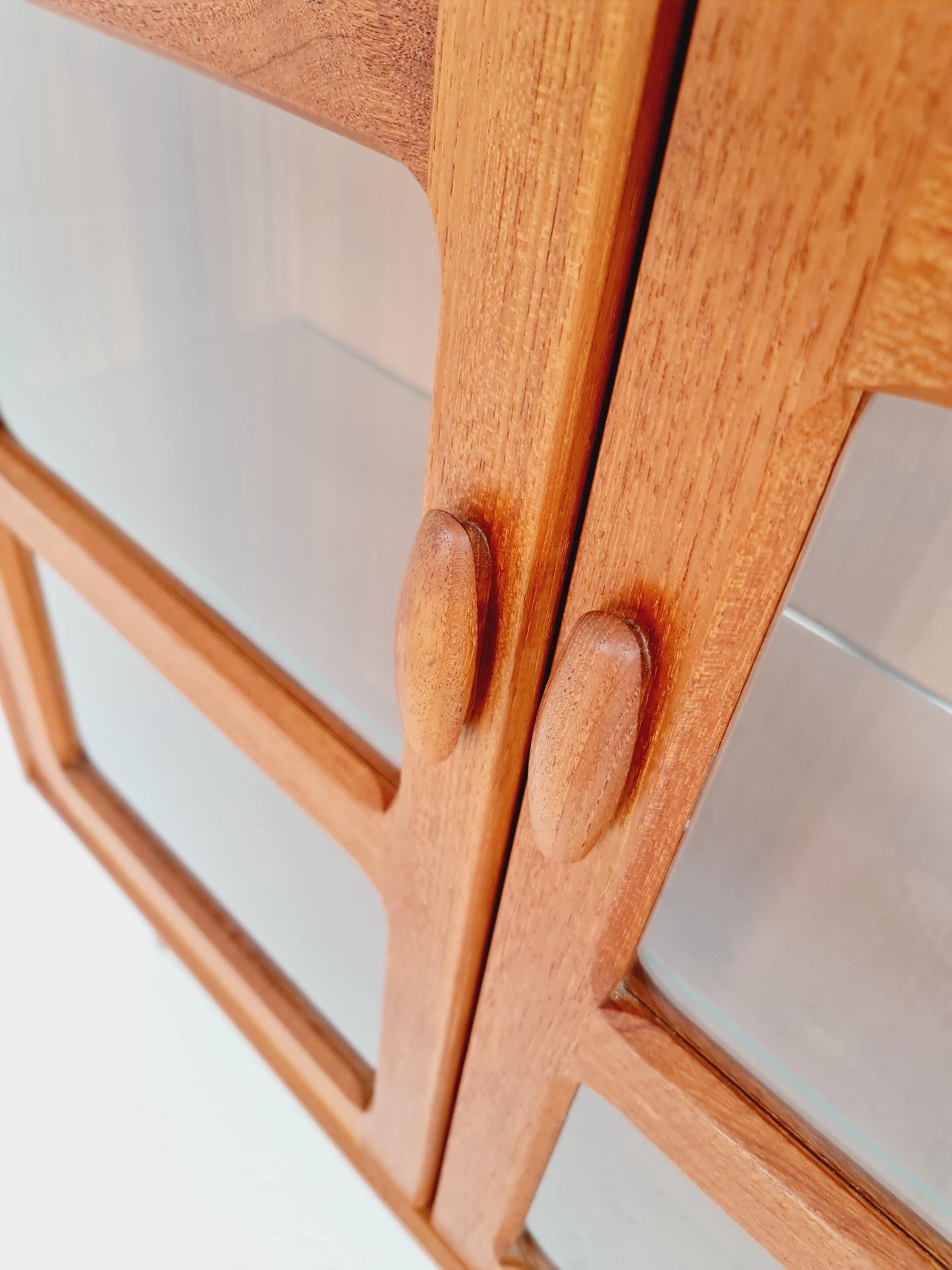 Vintage Mid century Danish Highboard Showcase by Dyrlund Møbler, Denmark, 1960s