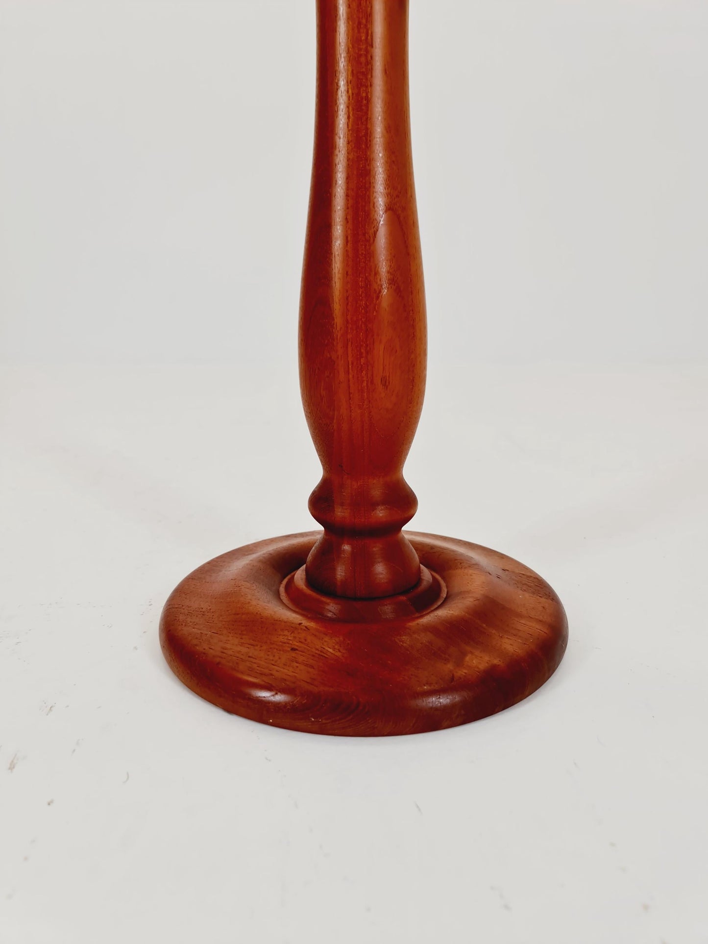 Vintage solid teak plant stand Denmark 1960
