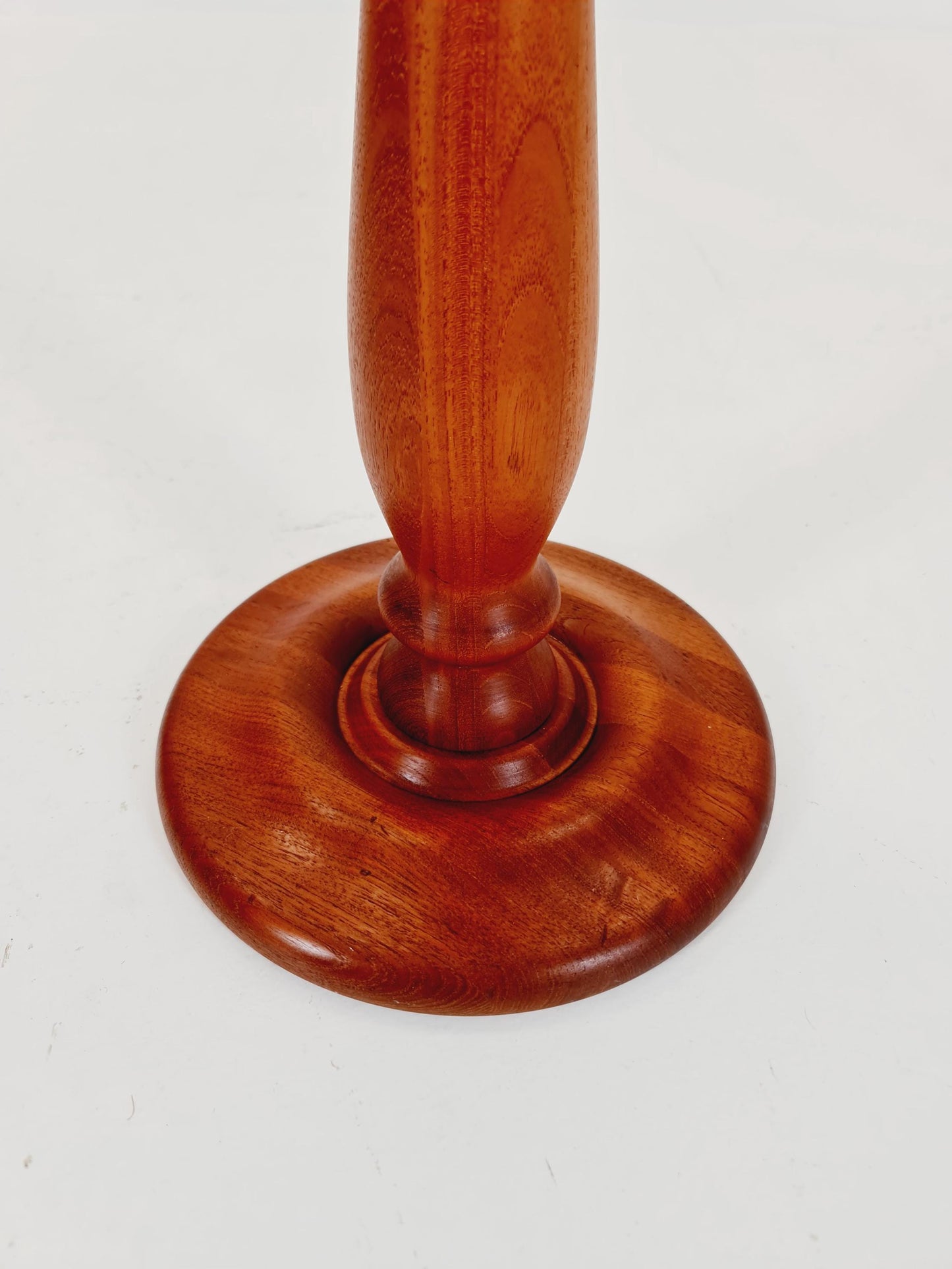 Vintage solid teak plant stand Denmark 1960