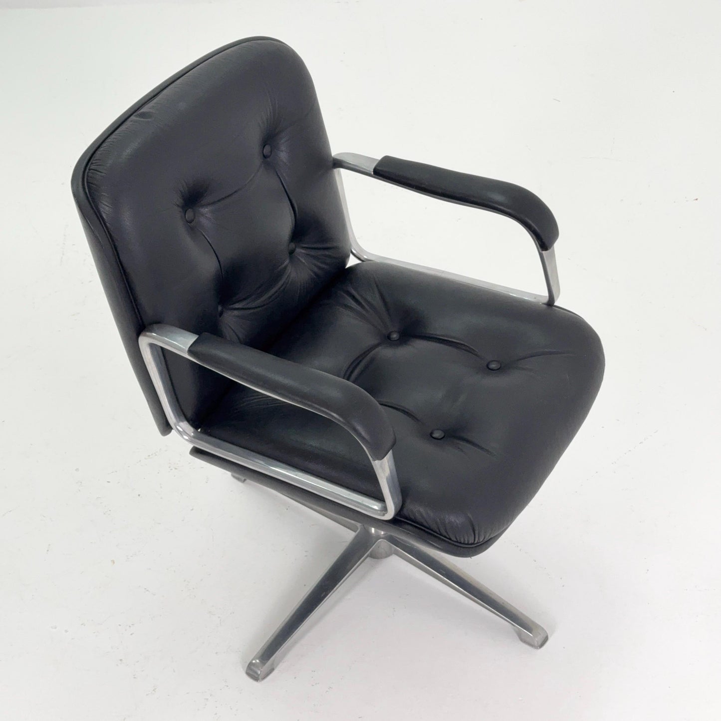 Mid Century Executive Swivel Desk Chair by Osvaldo Borsani for Blaha, 1980s
