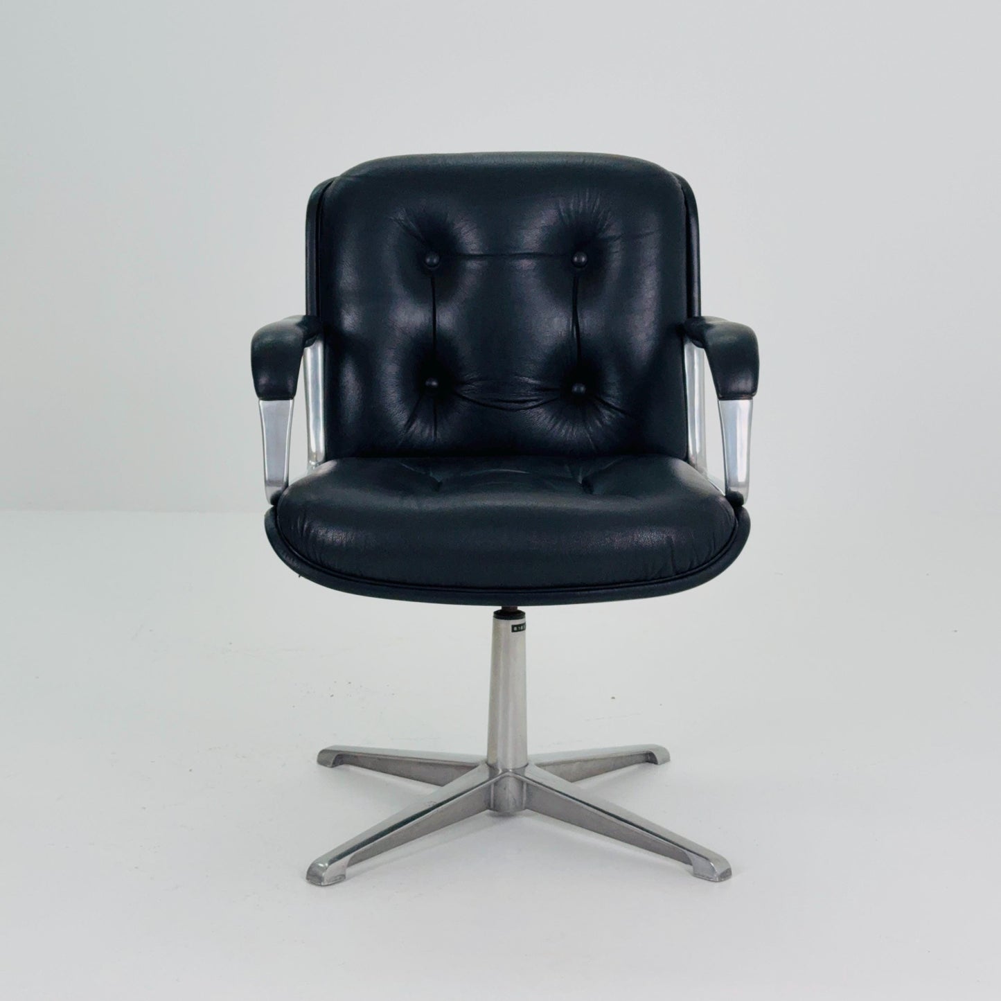 Mid Century Executive Swivel Desk Chair by Osvaldo Borsani for Blaha, 1980s