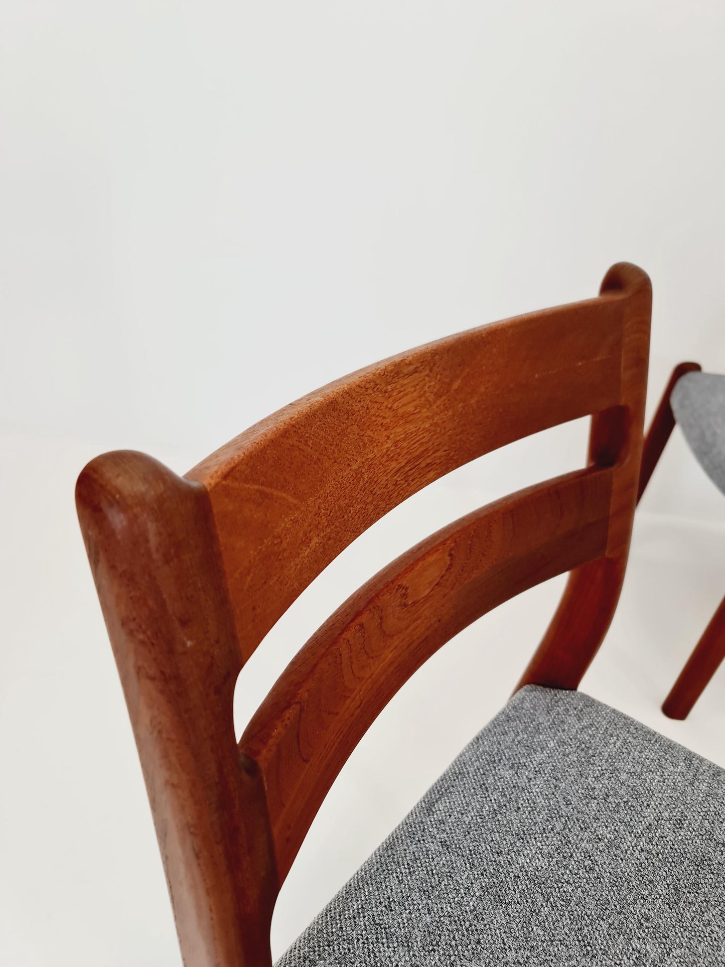 1 of 3 Vintage Danish Teak chairs By EMC Möbler ,1960s