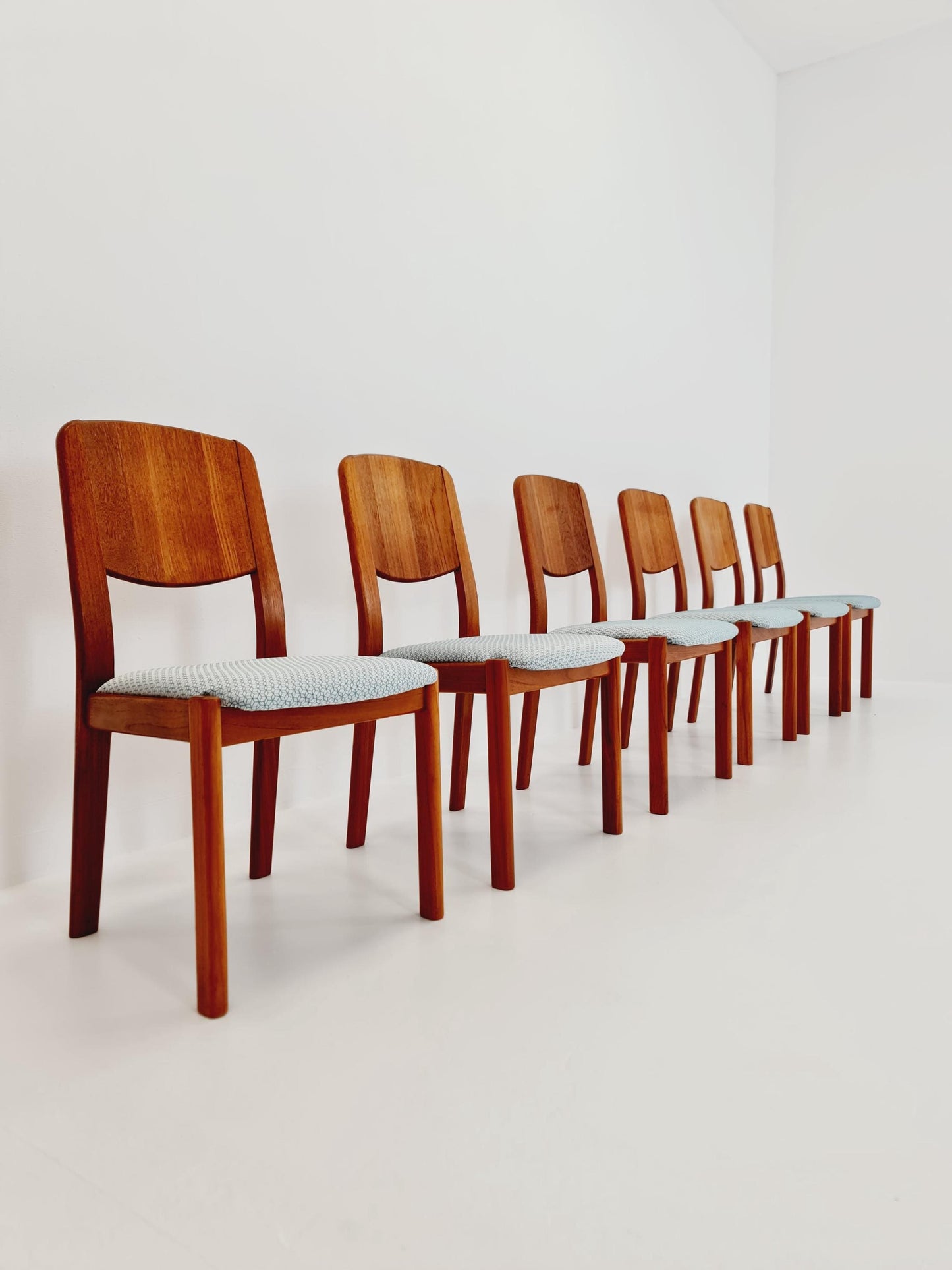 Midcentury teak Dining chairs by Niels Koefoed, 1960s, set of 6