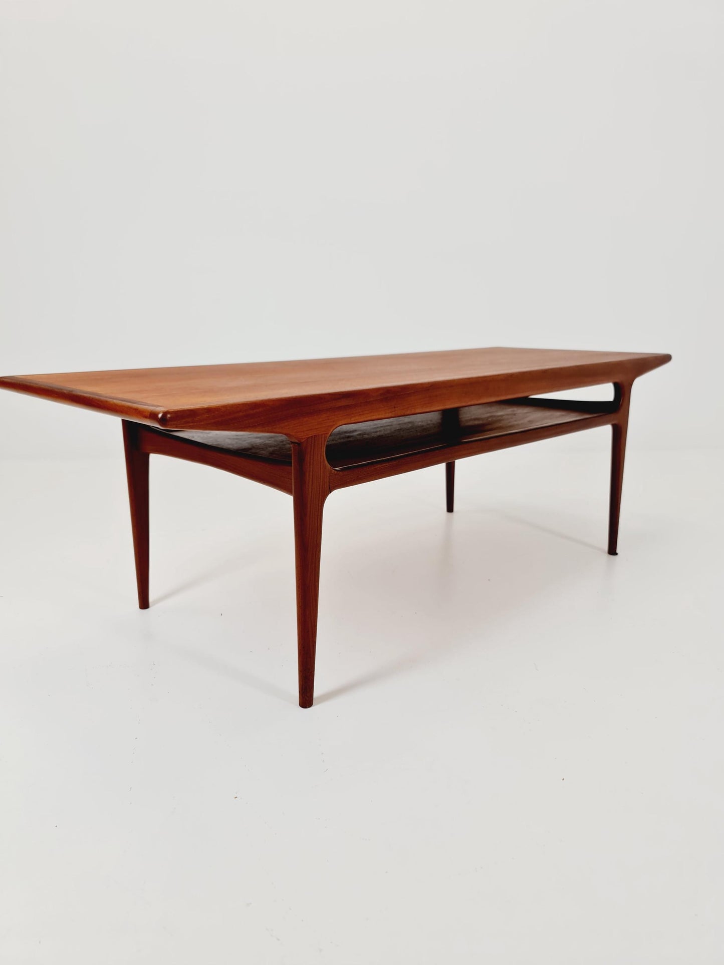 Danish Teak Coffee Table by Johannes Andersen , 1960s