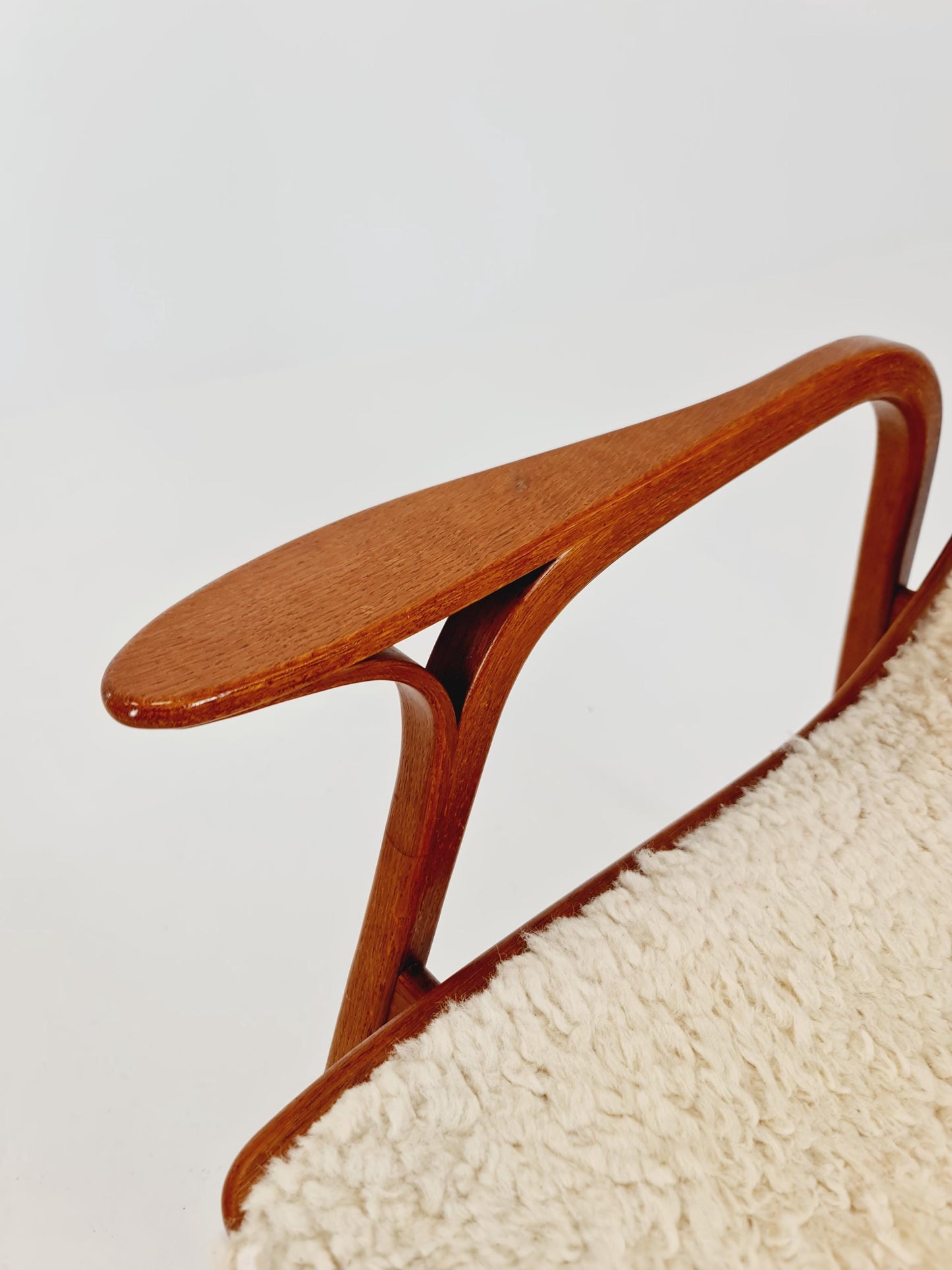 Mid century Lamino Armchair and foot stool By Yngve Ekstöm For Swedese 1960