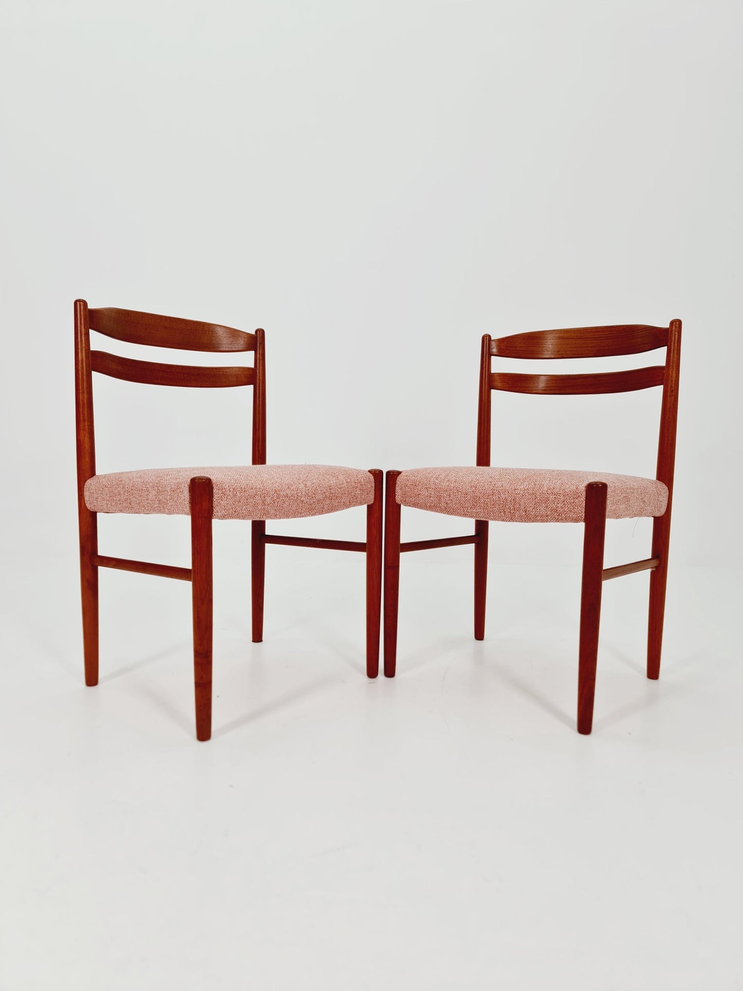Swedish teak dining chairs by Carl Ekström for Albin Johansson 1960s, set of 2