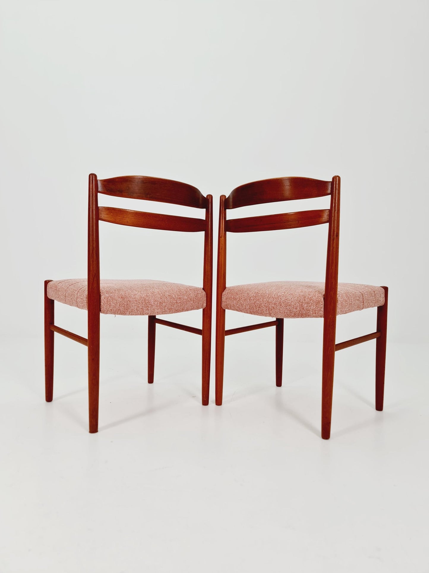 Swedish teak dining chairs by Carl Ekström for Albin Johansson 1960s, set of 2