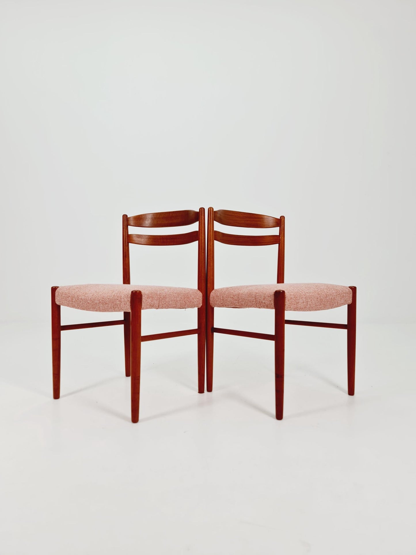 Swedish teak dining chairs by Carl Ekström for Albin Johansson 1960s, set of 2