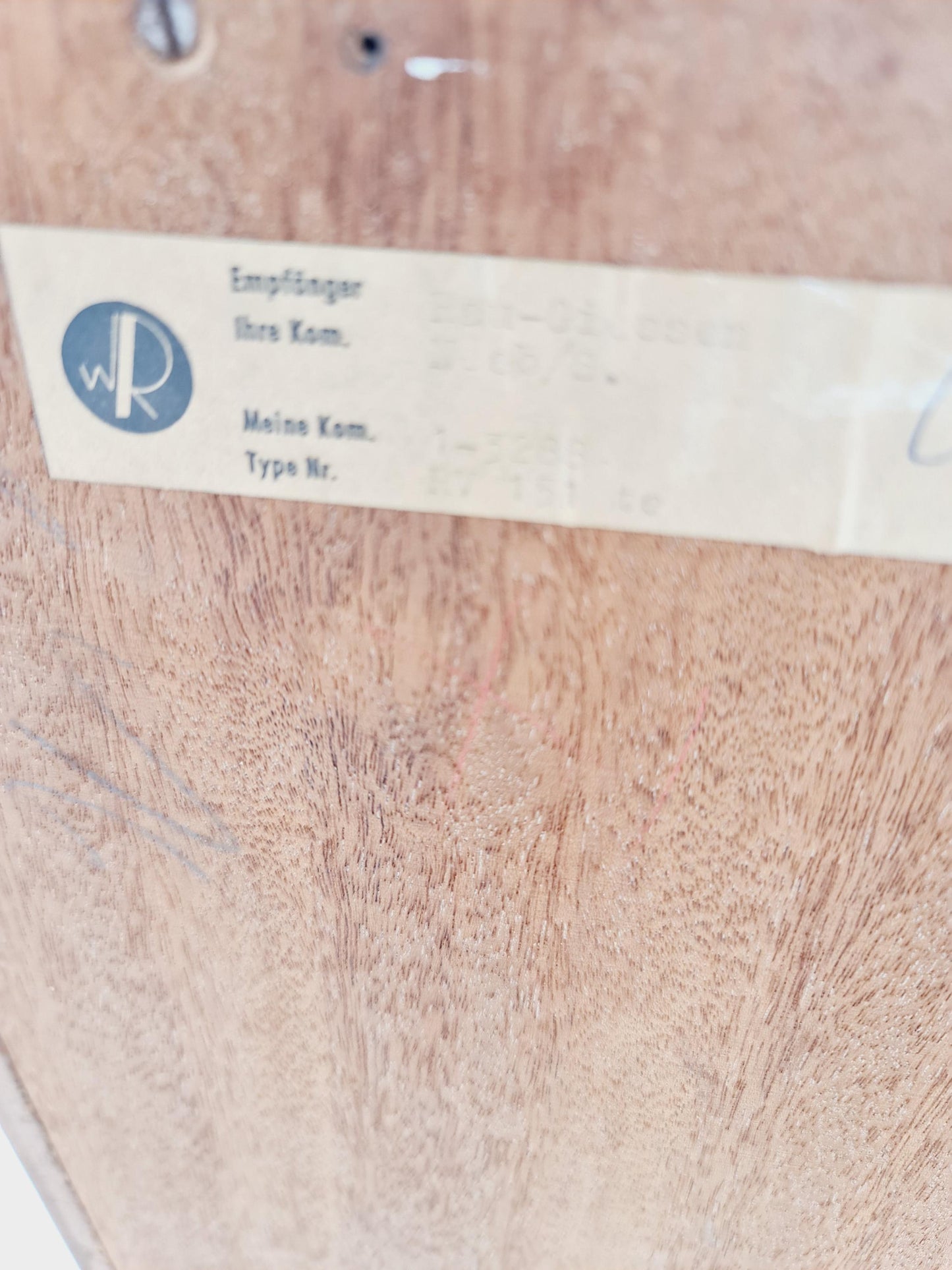 Mid century Modern German teak sideboard by Wilhelm Renz möbel, 1960s