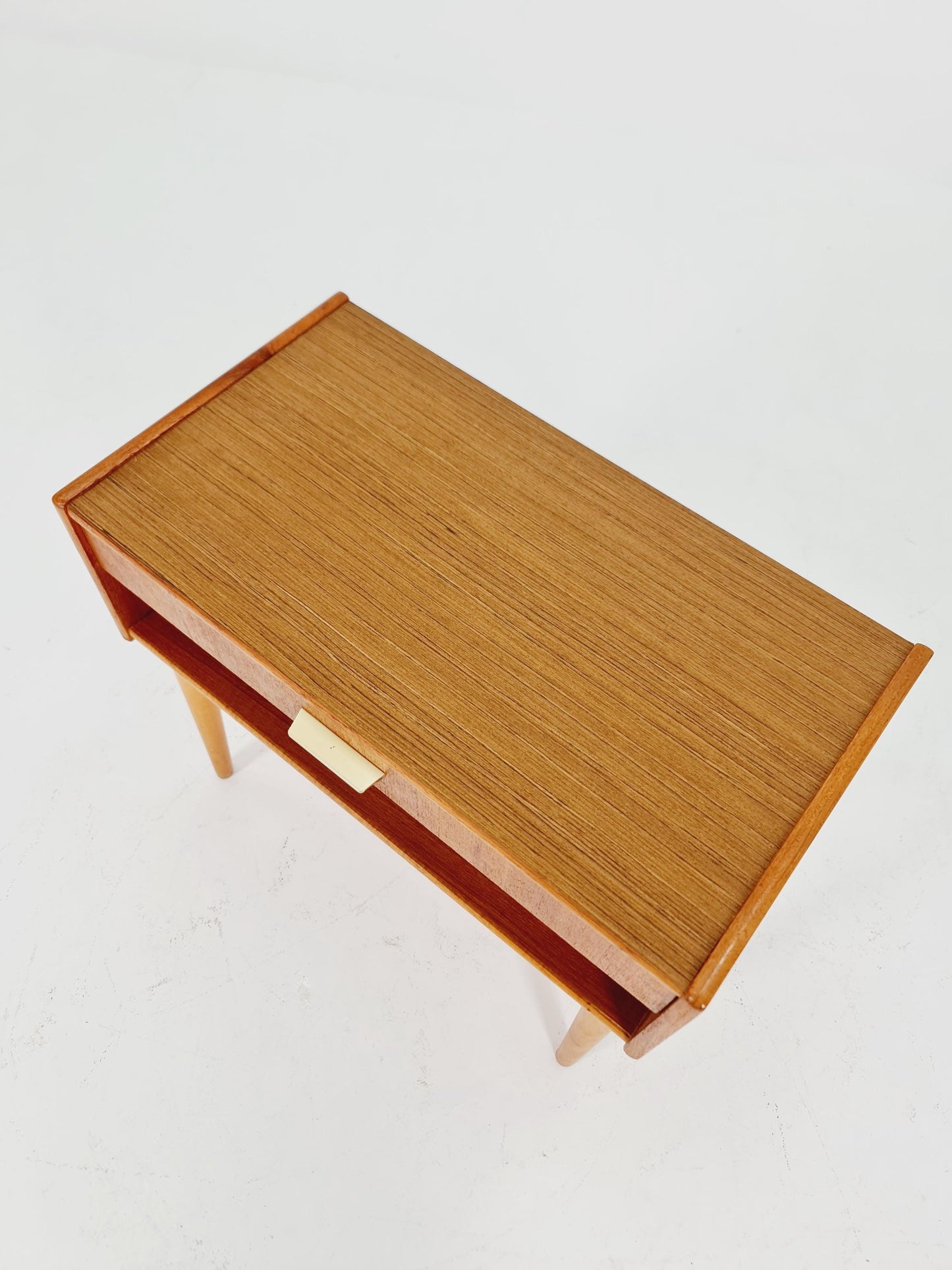 Mid century Scandinavian teak side table / bedside table, 1960s