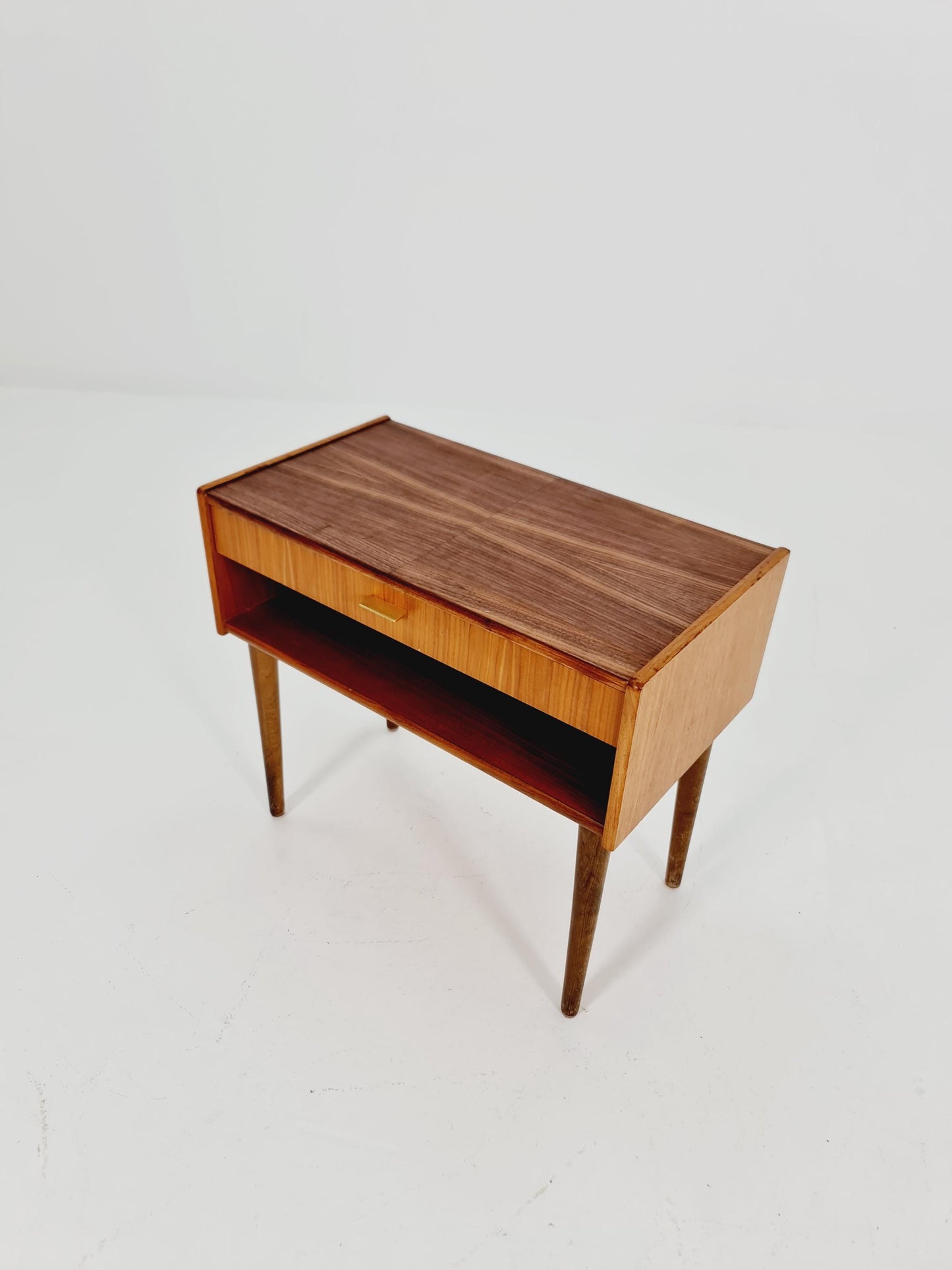 Danish walnut hallway table/Side table Denmark, 1960s