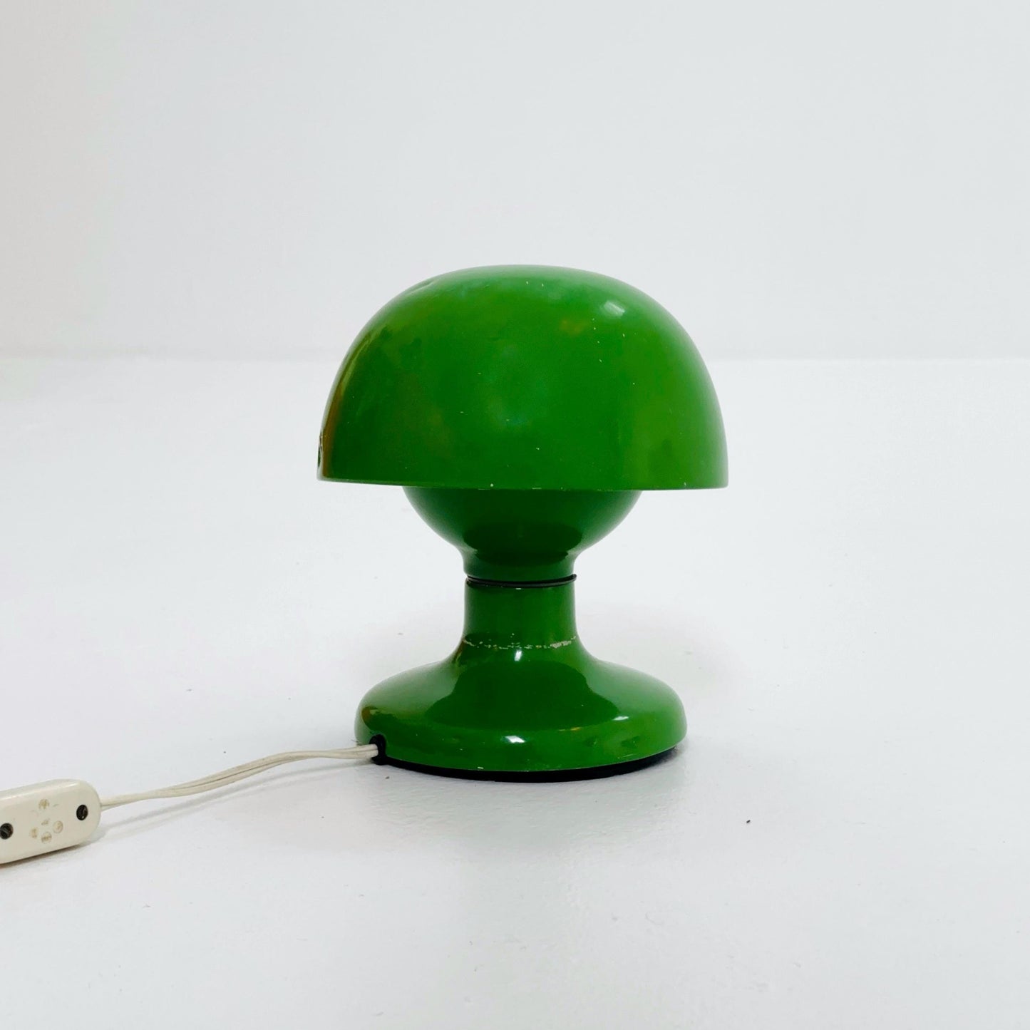 Mid Century Space Age Yellow “Jucker 147” Table Lamp by Tobia & Afra Scarpa for Flos, Italy, 1960s