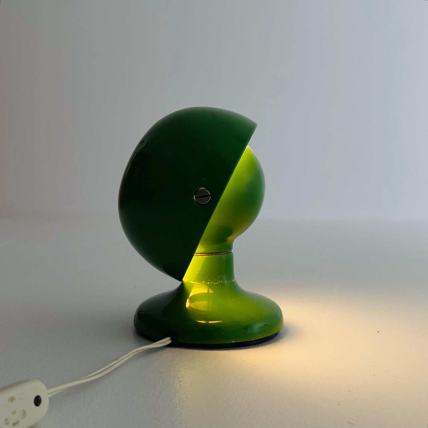 Mid Century Space Age Yellow “Jucker 147” Table Lamp by Tobia & Afra Scarpa for Flos, Italy, 1960s