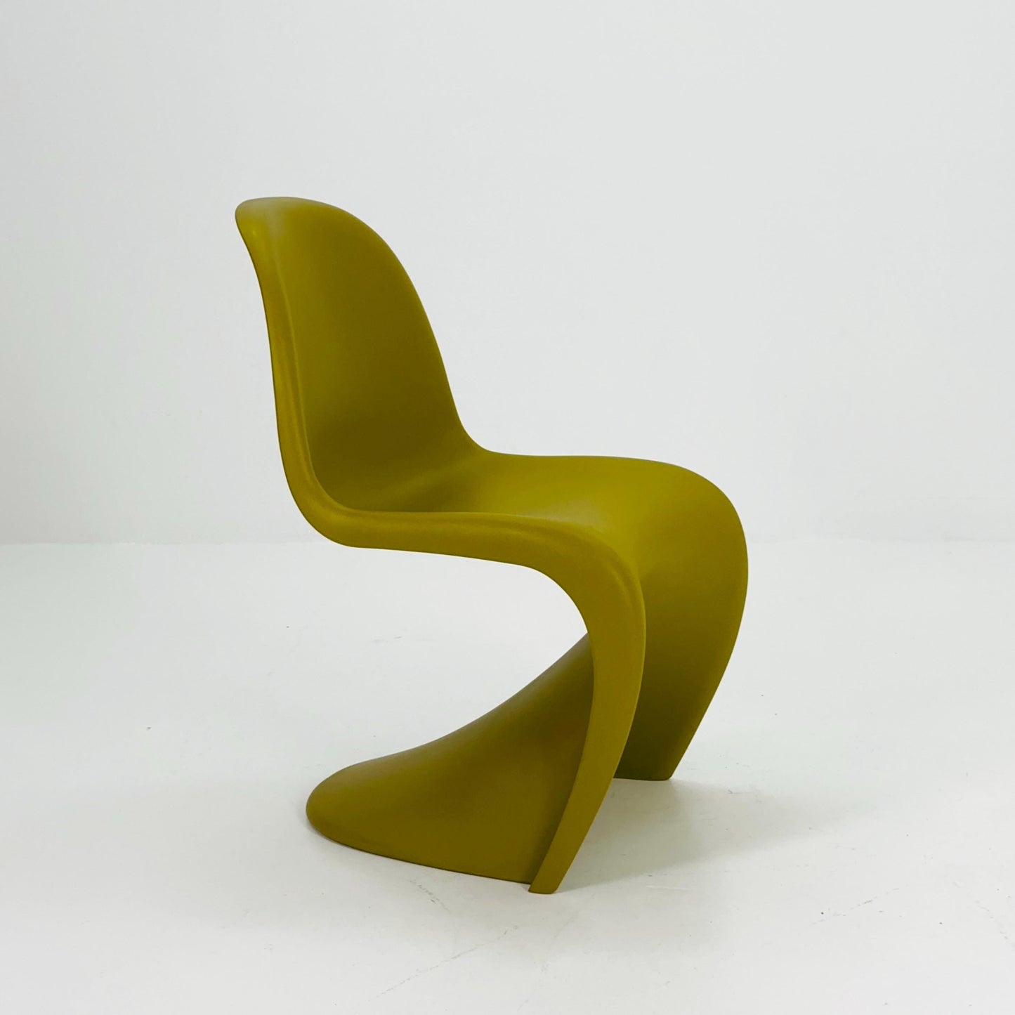 1 of 2 Orginal Limited Edition Verner Panton chair in Mustard ABS germany by Vitra 2012