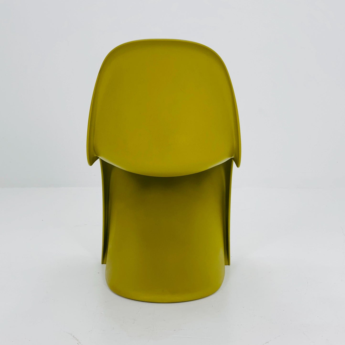 1 of 2 Orginal Limited Edition Verner Panton chair in Mustard ABS germany by Vitra 2012