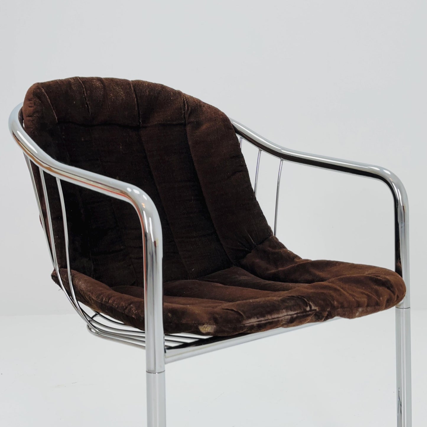 Mid century Dining armchair by Gastone Rinaldi, Italy, 1970s