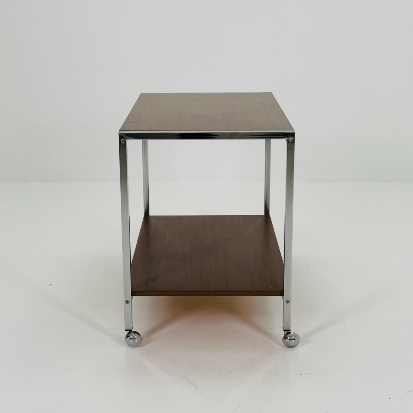 Mid-Century Bauhaus coffee table & Trolly 1970s Germany
