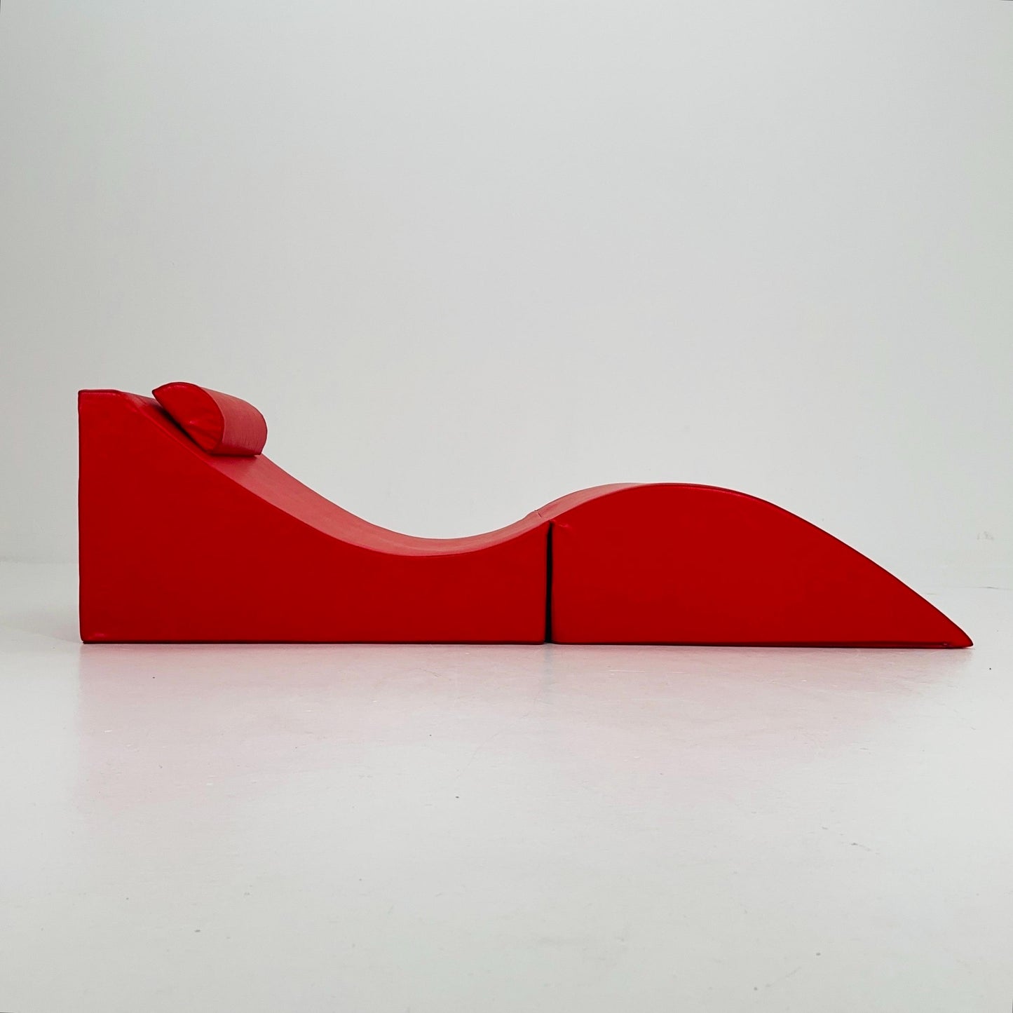 MCM Talamo Italia “Andreina” Folding Bed – Single Bed / Chaise Longue – 1990s Italian Design
