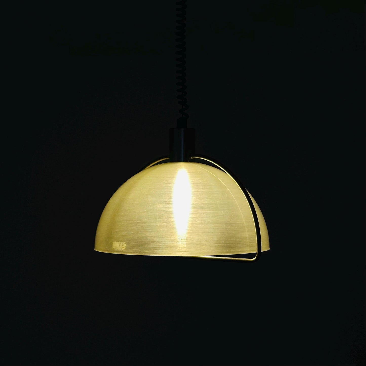 Space age pendant lamp designed by Harvey Guzzini, Italy, 1970s