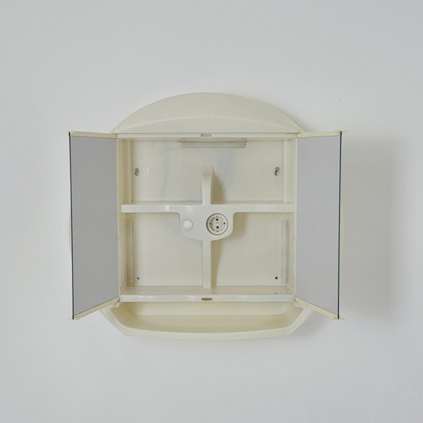 Mid century Space Age backlit Bathroom Cabinet by Allibert, France, 1970s