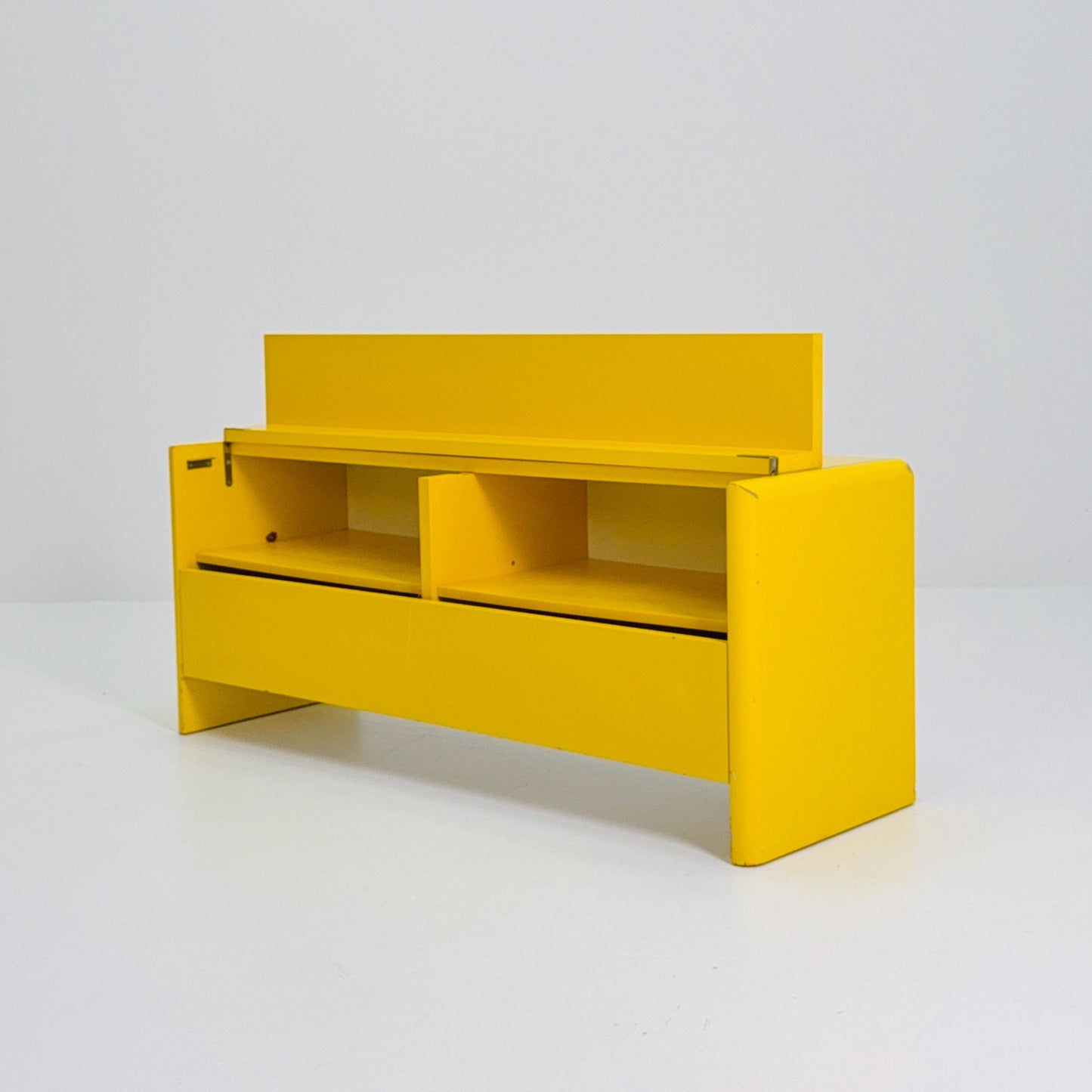 Mid century Space Age “Quadro” Shoe Cabinet number 322.45 by Jürgen Lange for Schönbuch, Germany 1960s