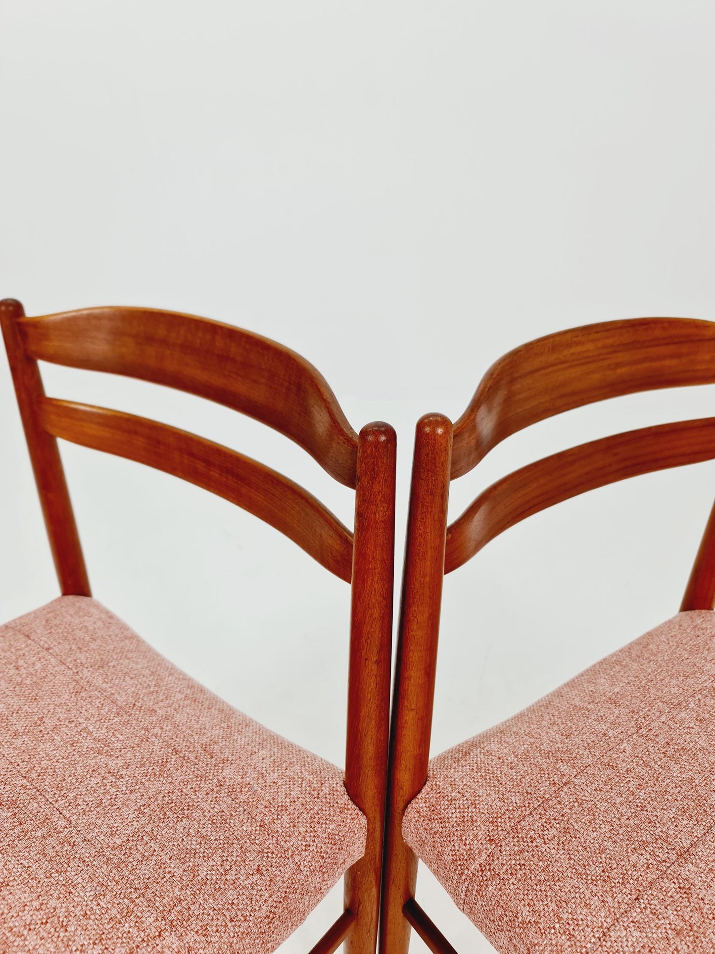 Swedish teak dining chairs by Carl Ekström for Albin Johansson 1960s, set of 2
