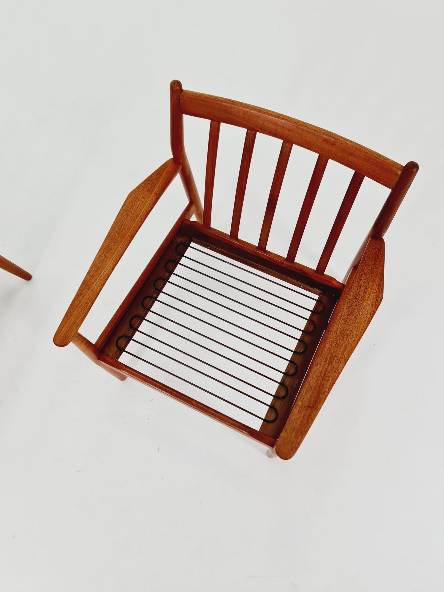 Mid century Danish easy lounge chairs by Sven Erksen For Glostrup 1970s , 1955s, Set of 2