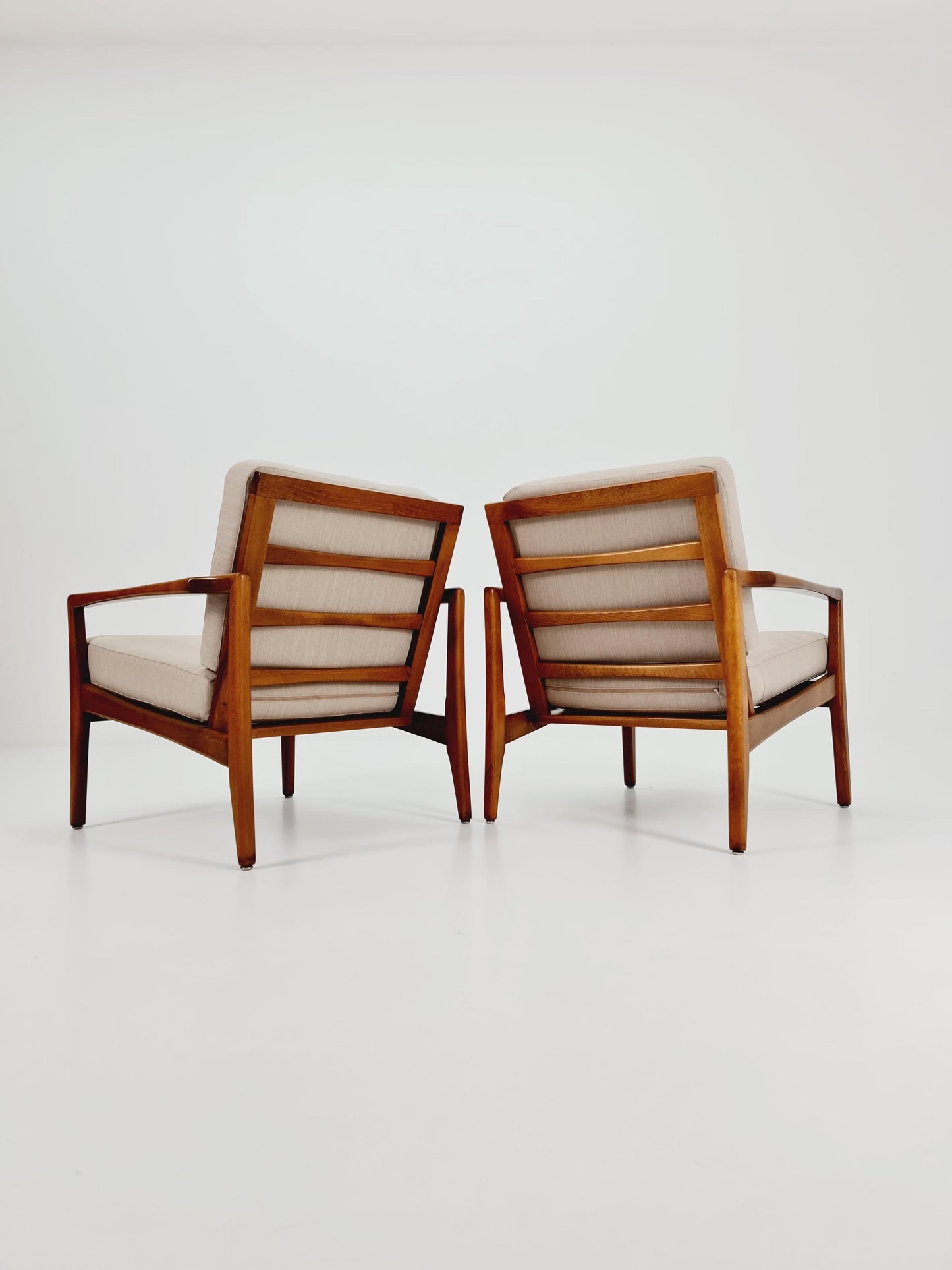 Mid-century pair of German lounge armchair, 1960s