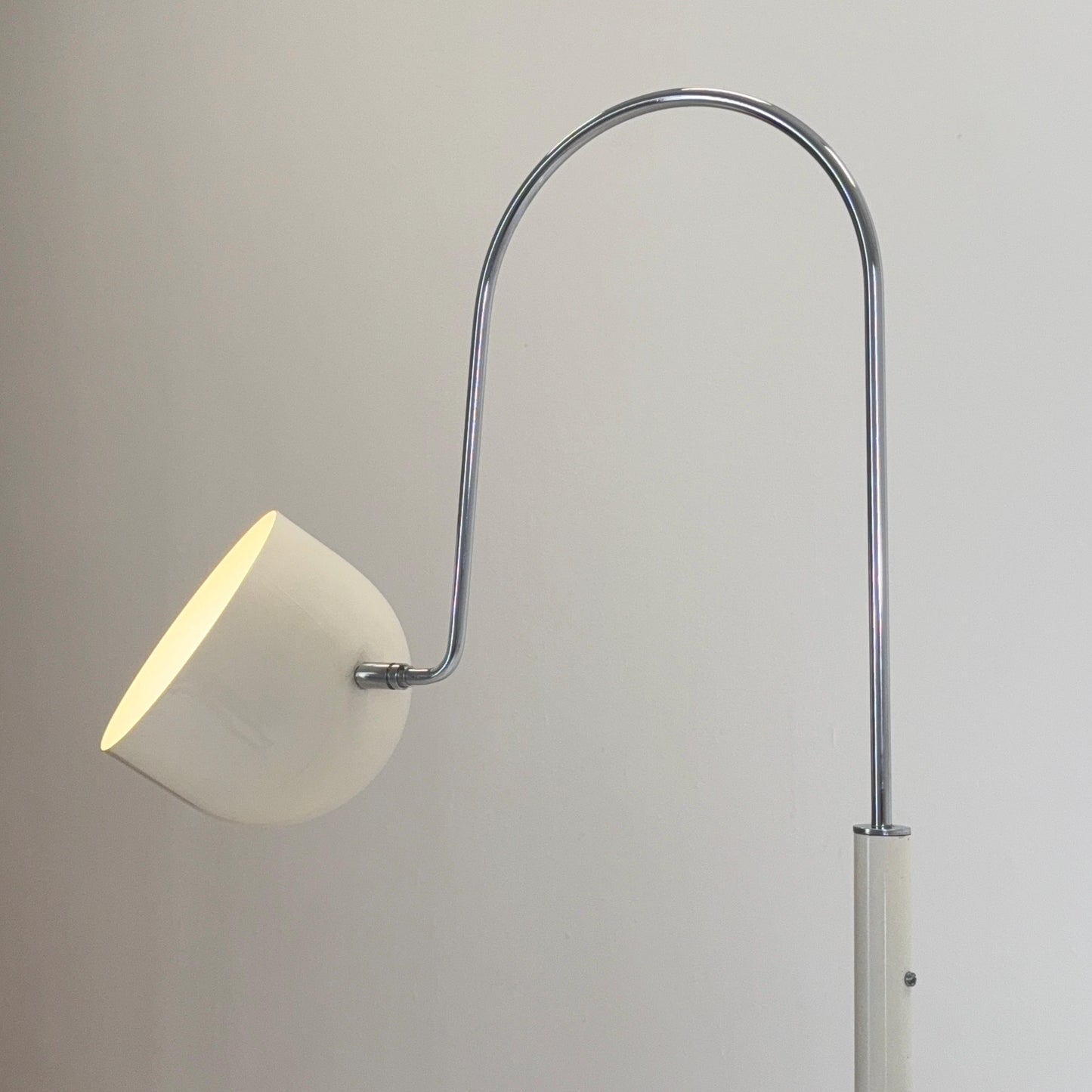 Mid-Century Modern ‘Bridge Arc’ Floor Lamp by Stilnovo – Italy, 1970s