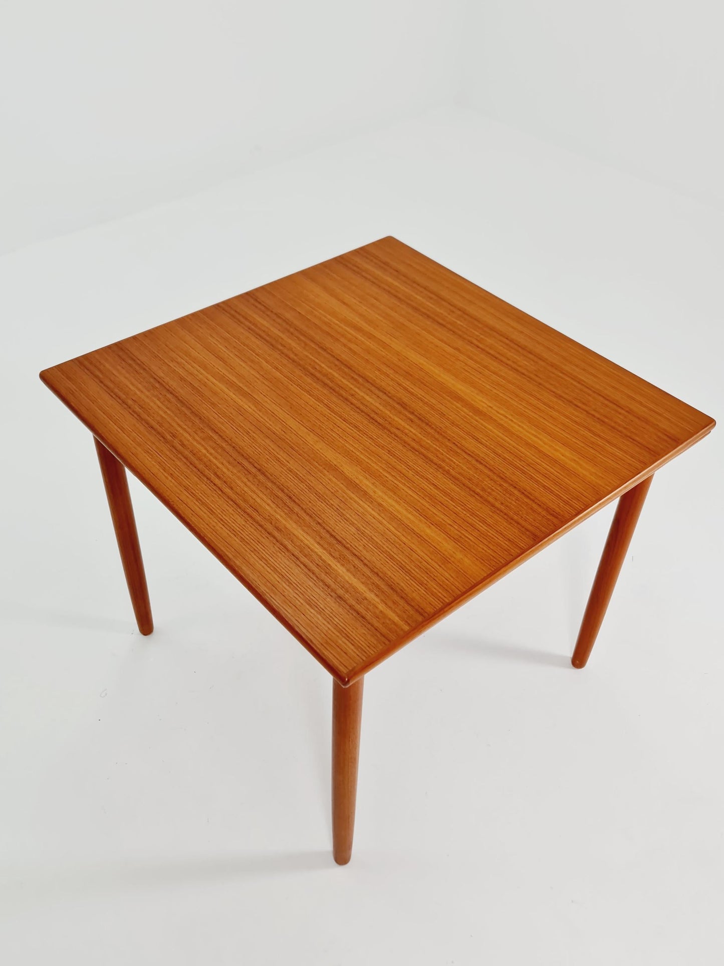 Danish rectangular teak table with two extension leaves, Denmark 1960s