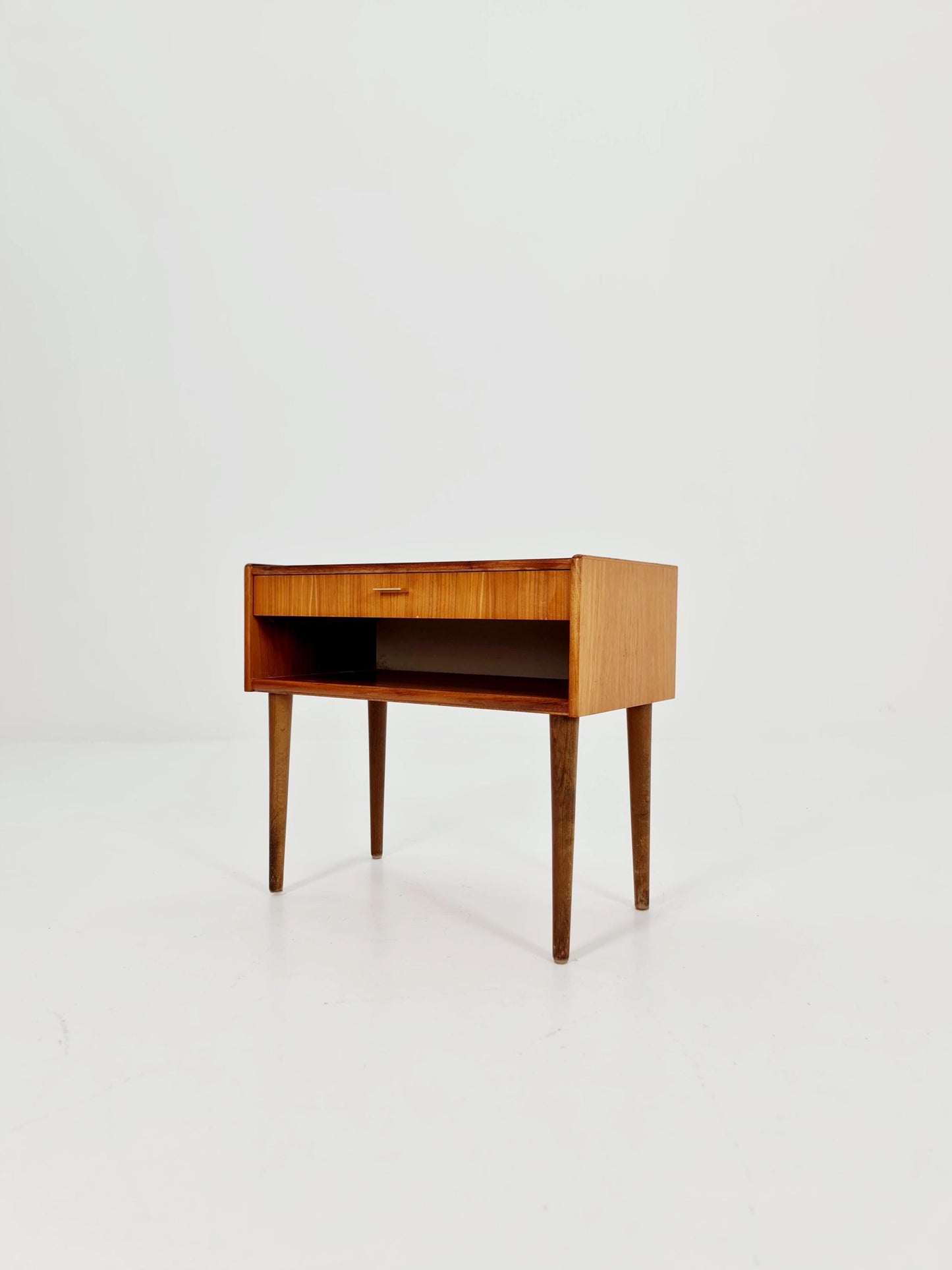 Danish walnut hallway table/Side table Denmark, 1960s