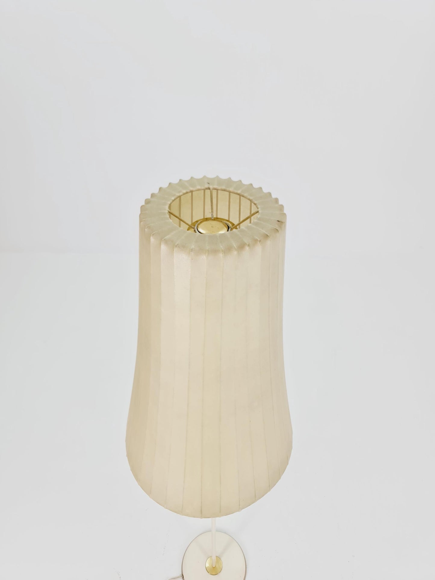 Mid century Super rare brass & Cocoon Floor lamp by Achille Castiglioni, Italy, 1960s