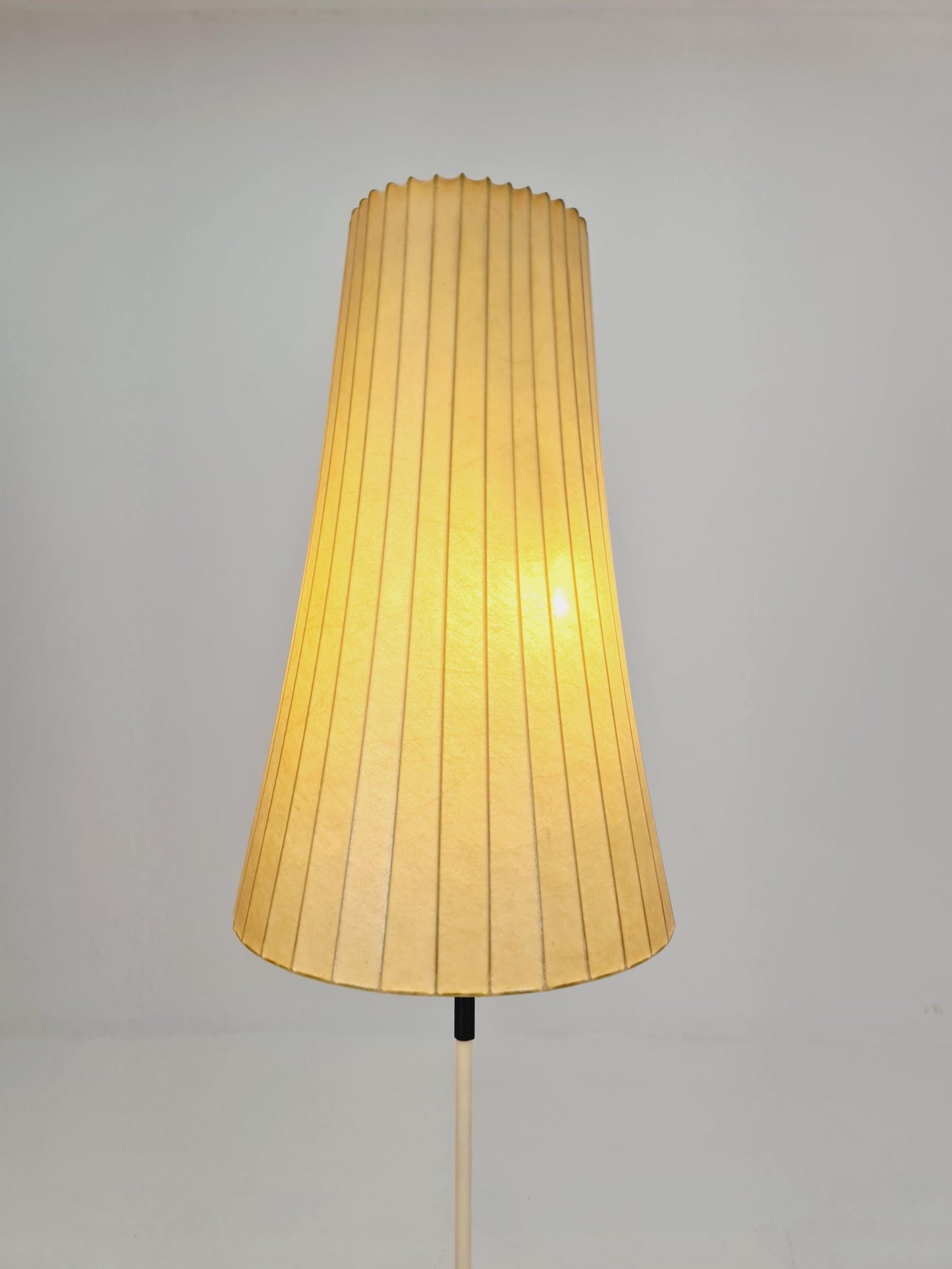 Mid century Super rare brass & Cocoon Floor lamp by Achille Castiglioni, Italy, 1960s