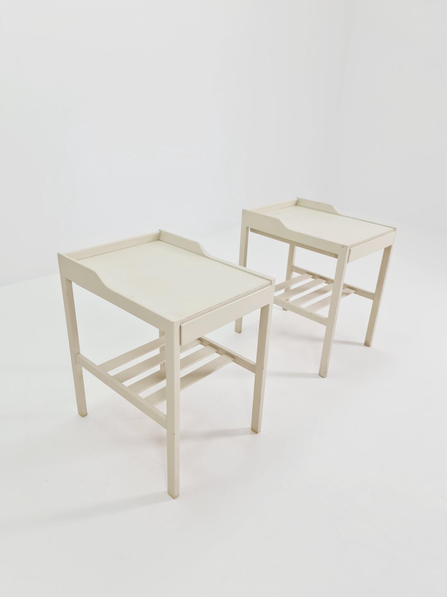 Swedish nightstands mid century design by Bertil Fridhagen for Bodafors ,1960