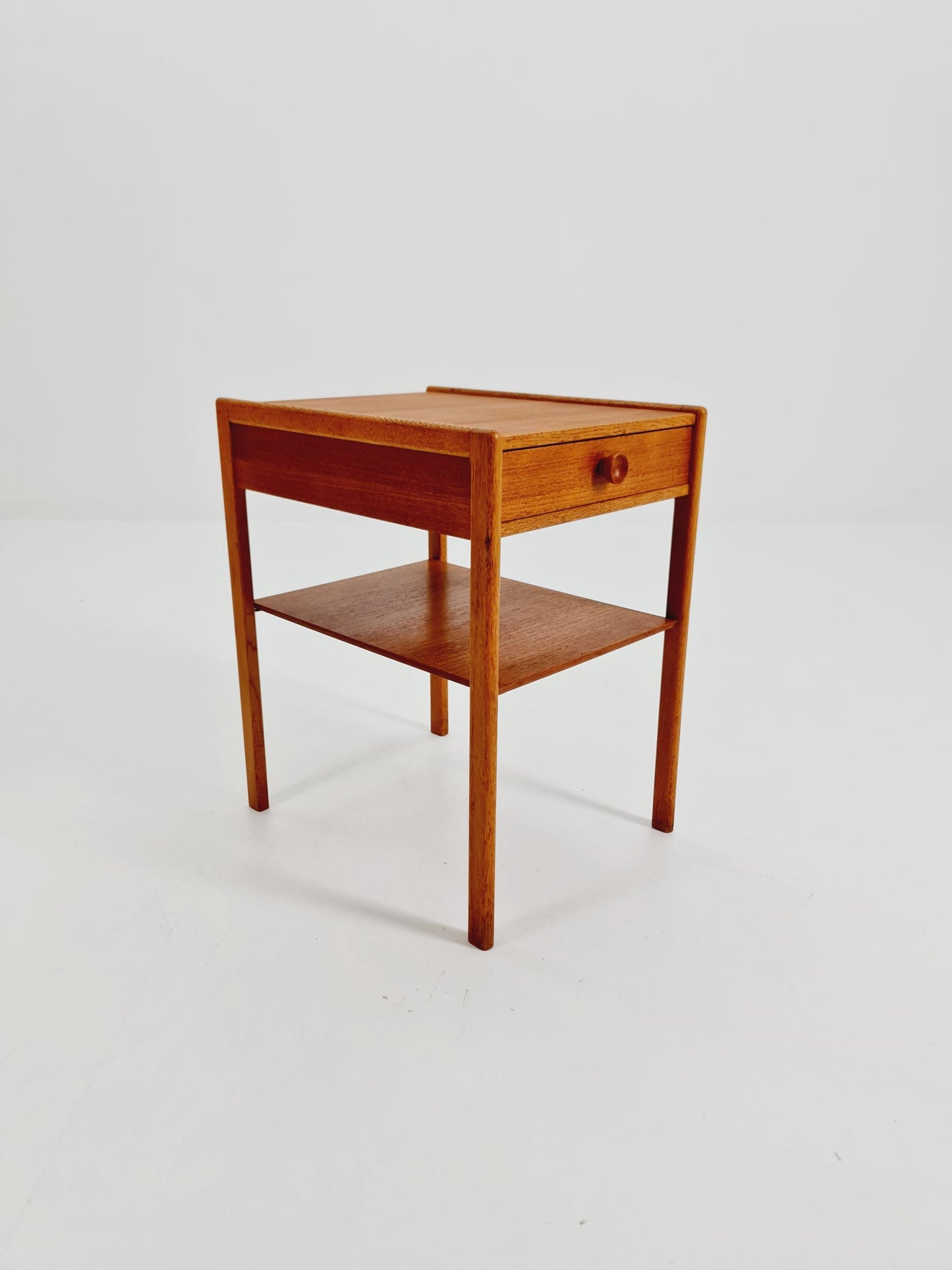 Midcentury danish Teak Vintage Side table by A.B Erik Andersson straight from the sixties