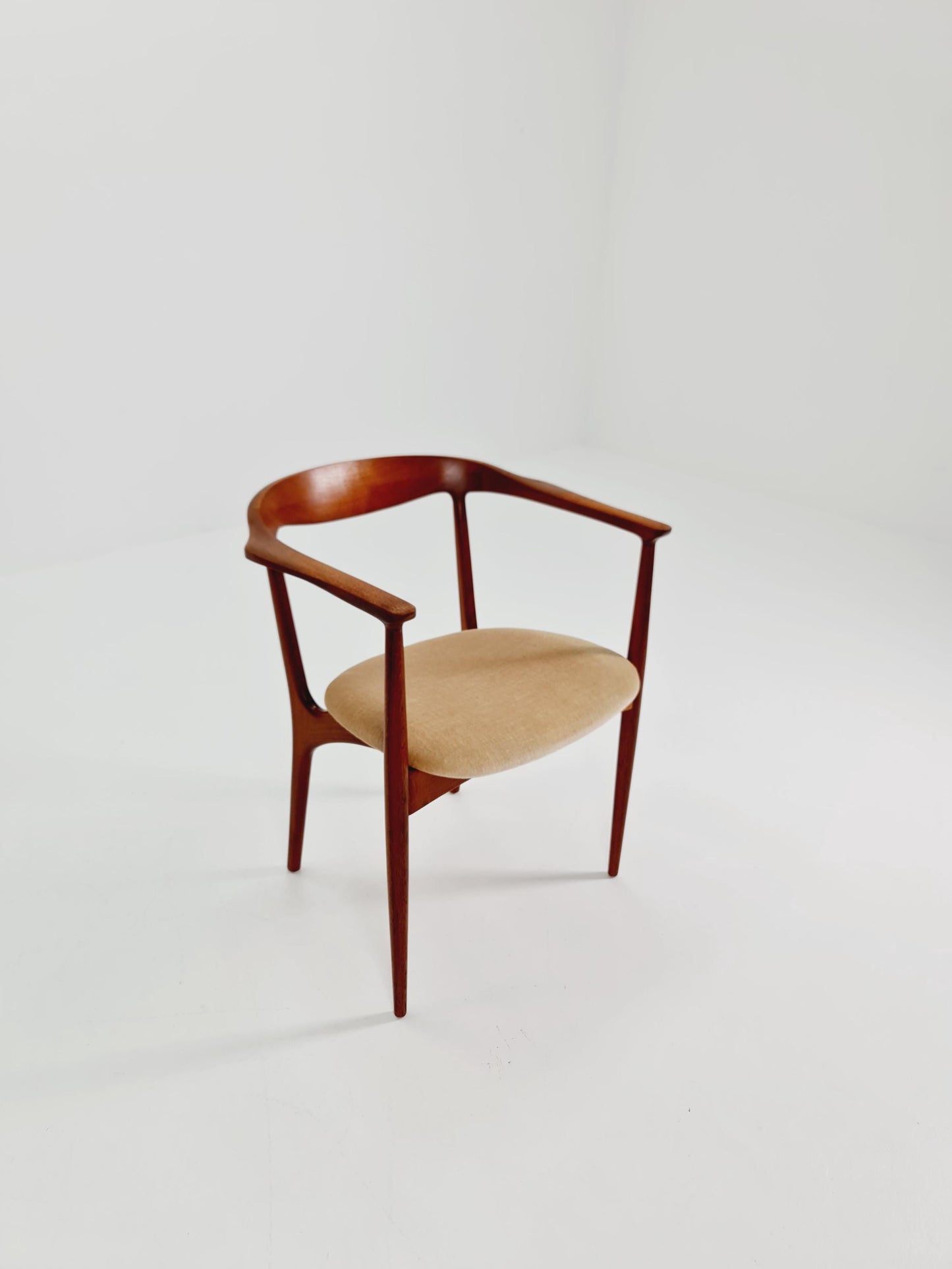 Super Rare Mid Century Danish Teak Armchair , 1960s