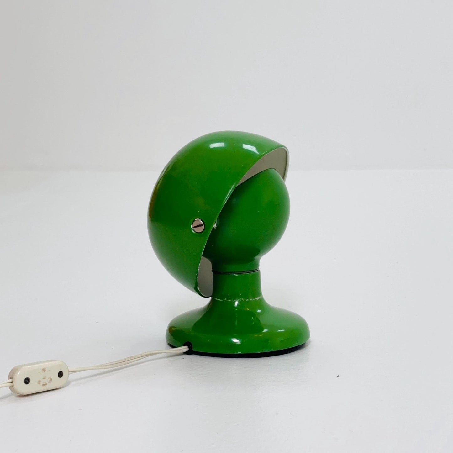 Mid Century Space Age Yellow “Jucker 147” Table Lamp by Tobia & Afra Scarpa for Flos, Italy, 1960s