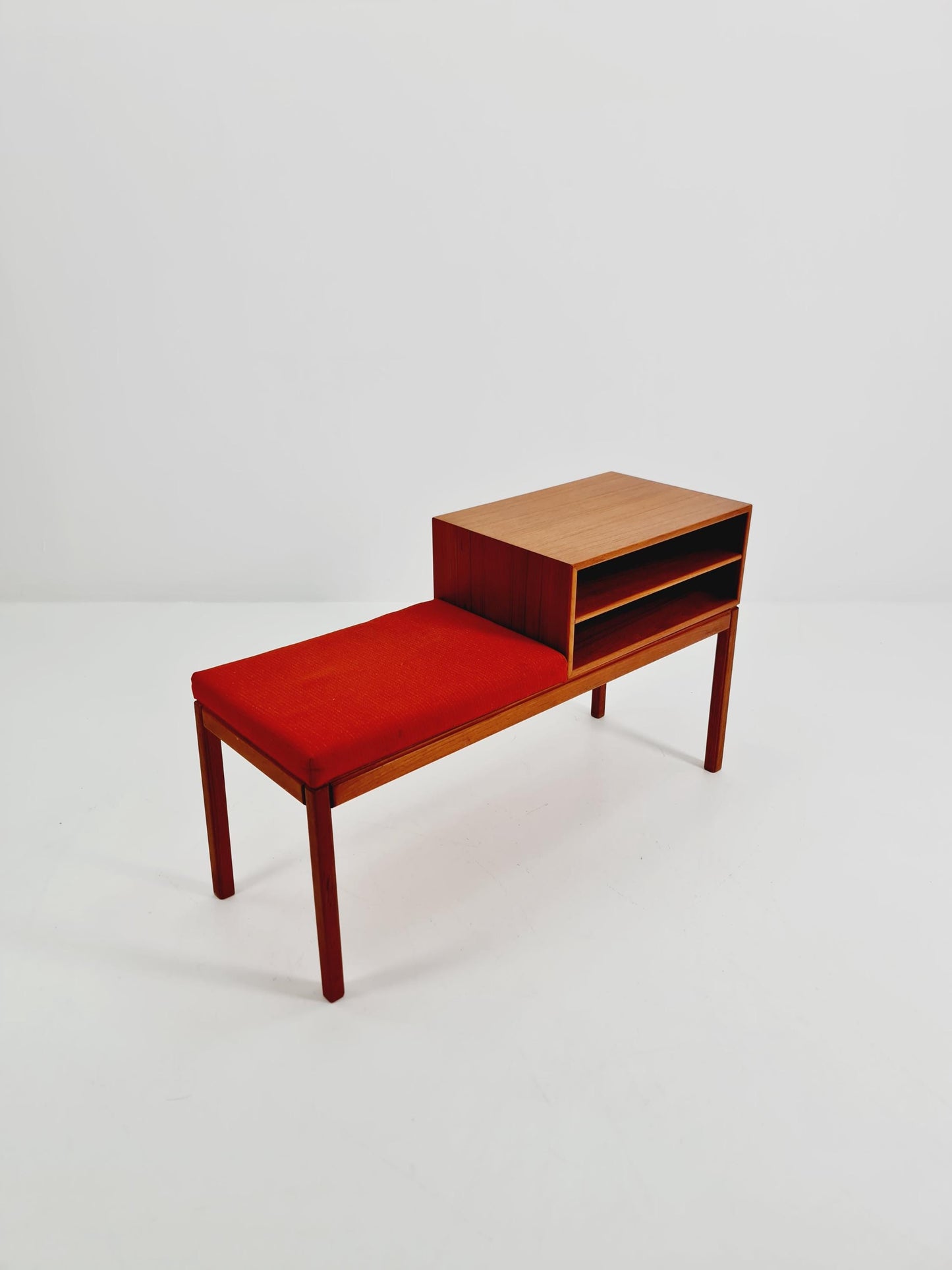 Danish teak telefon table/ hallway table By Engsröm Myrstrand for Tingströms , 1960s