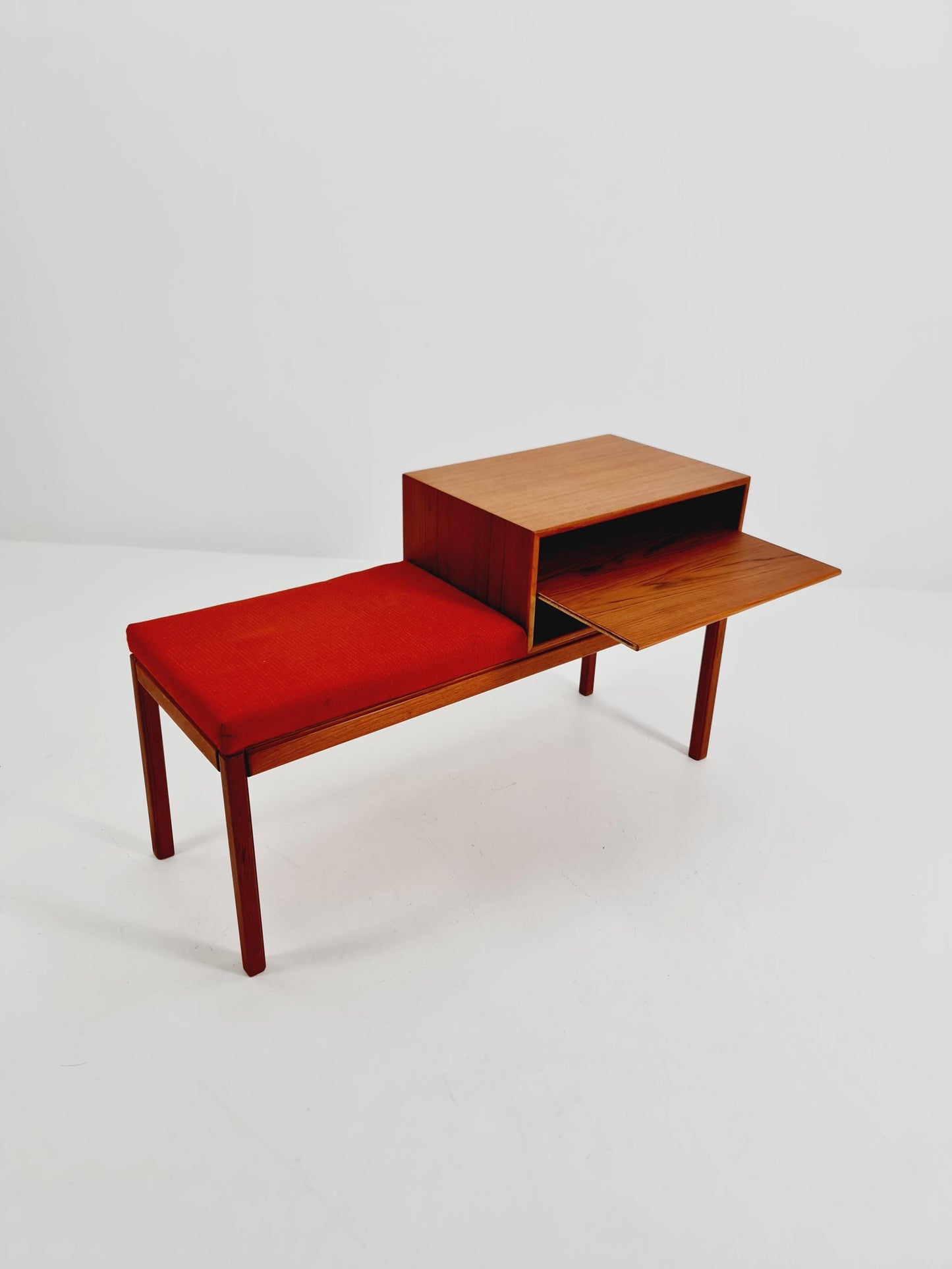 Danish teak telefon table/ hallway table By Engsröm Myrstrand for Tingströms , 1960s