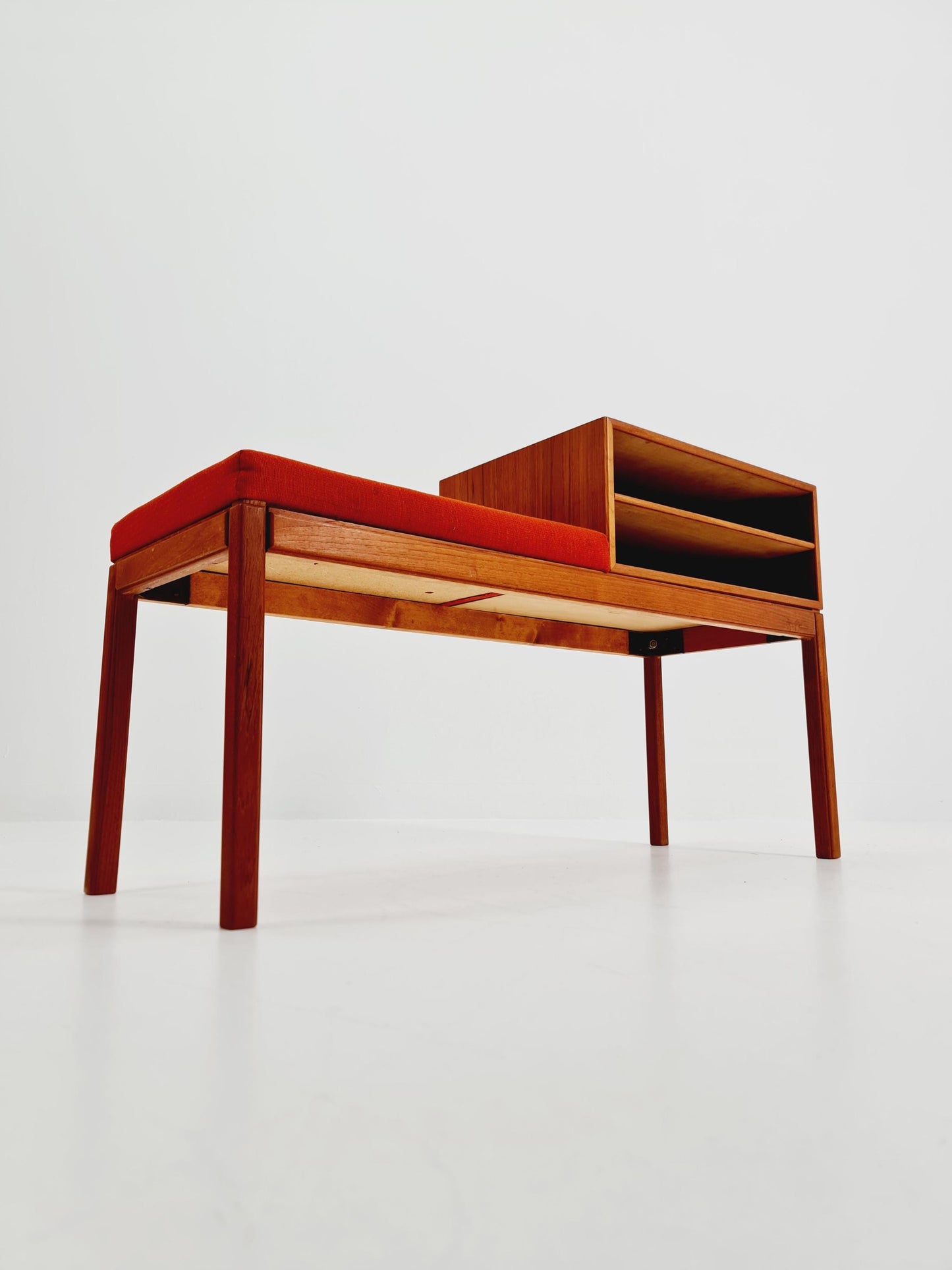 Danish teak telefon table/ hallway table By Engsröm Myrstrand for Tingströms , 1960s