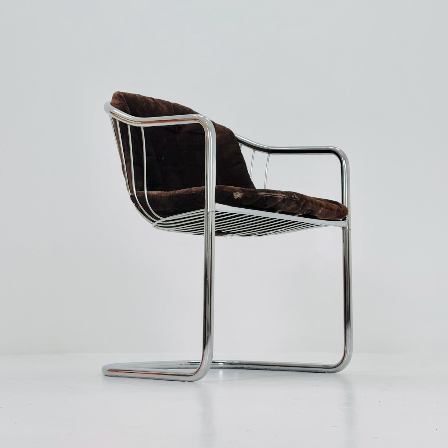 Mid century Dining armchair by Gastone Rinaldi, Italy, 1970s