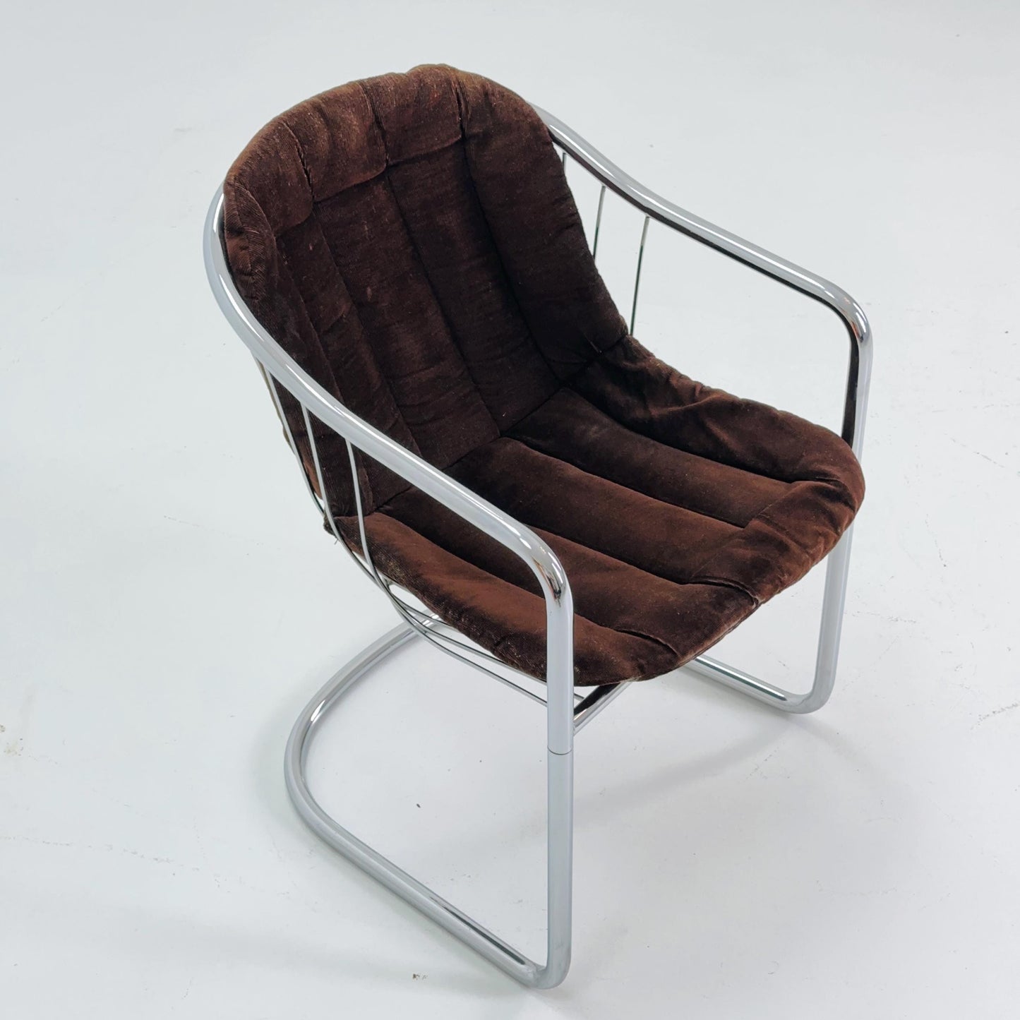 Mid century Dining armchair by Gastone Rinaldi, Italy, 1970s