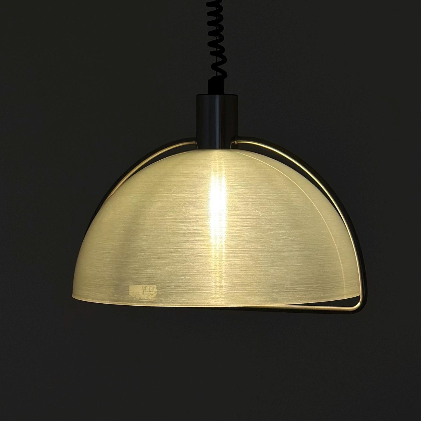 Space age pendant lamp designed by Harvey Guzzini, Italy, 1970s