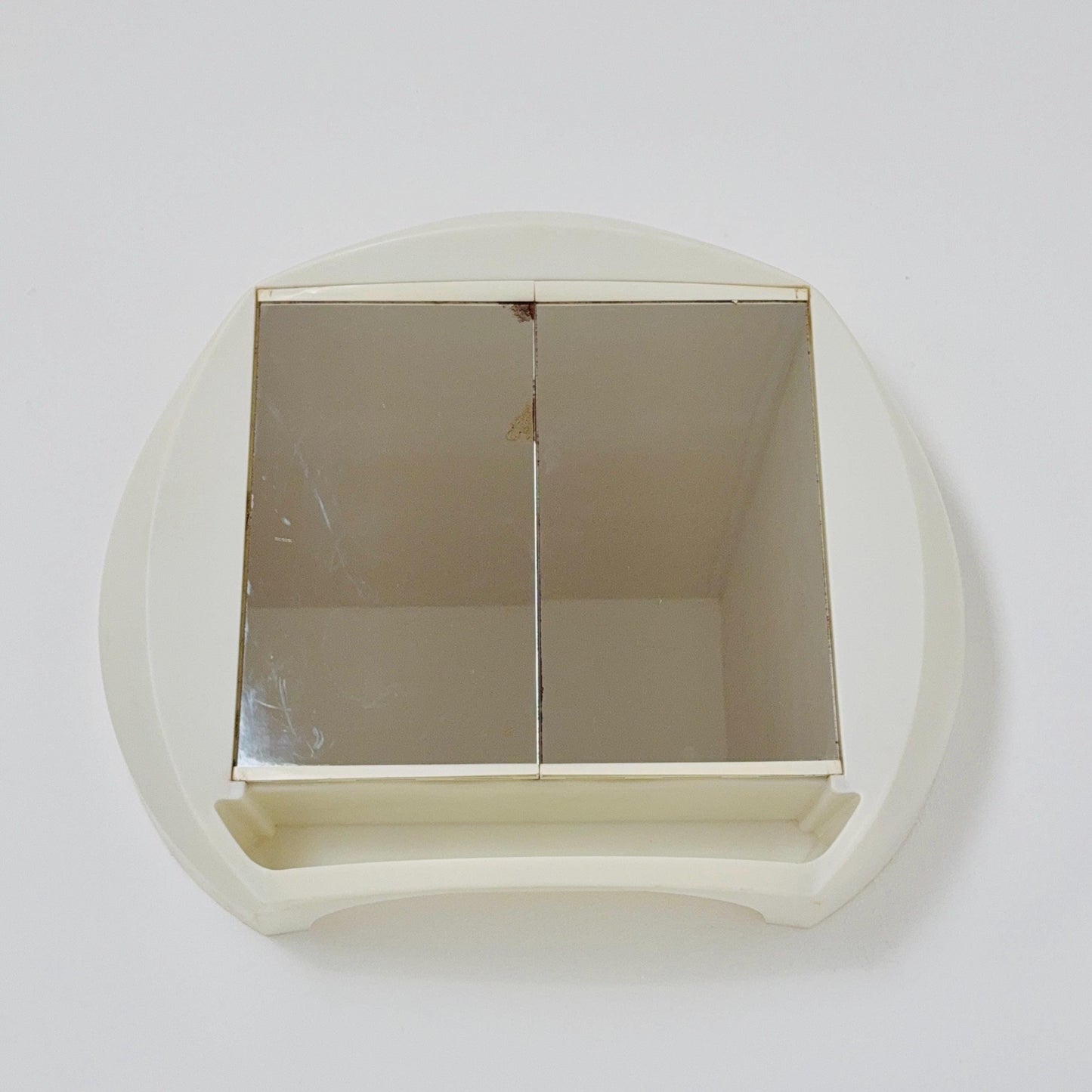 Mid century Space Age backlit Bathroom Cabinet by Allibert, France, 1970s