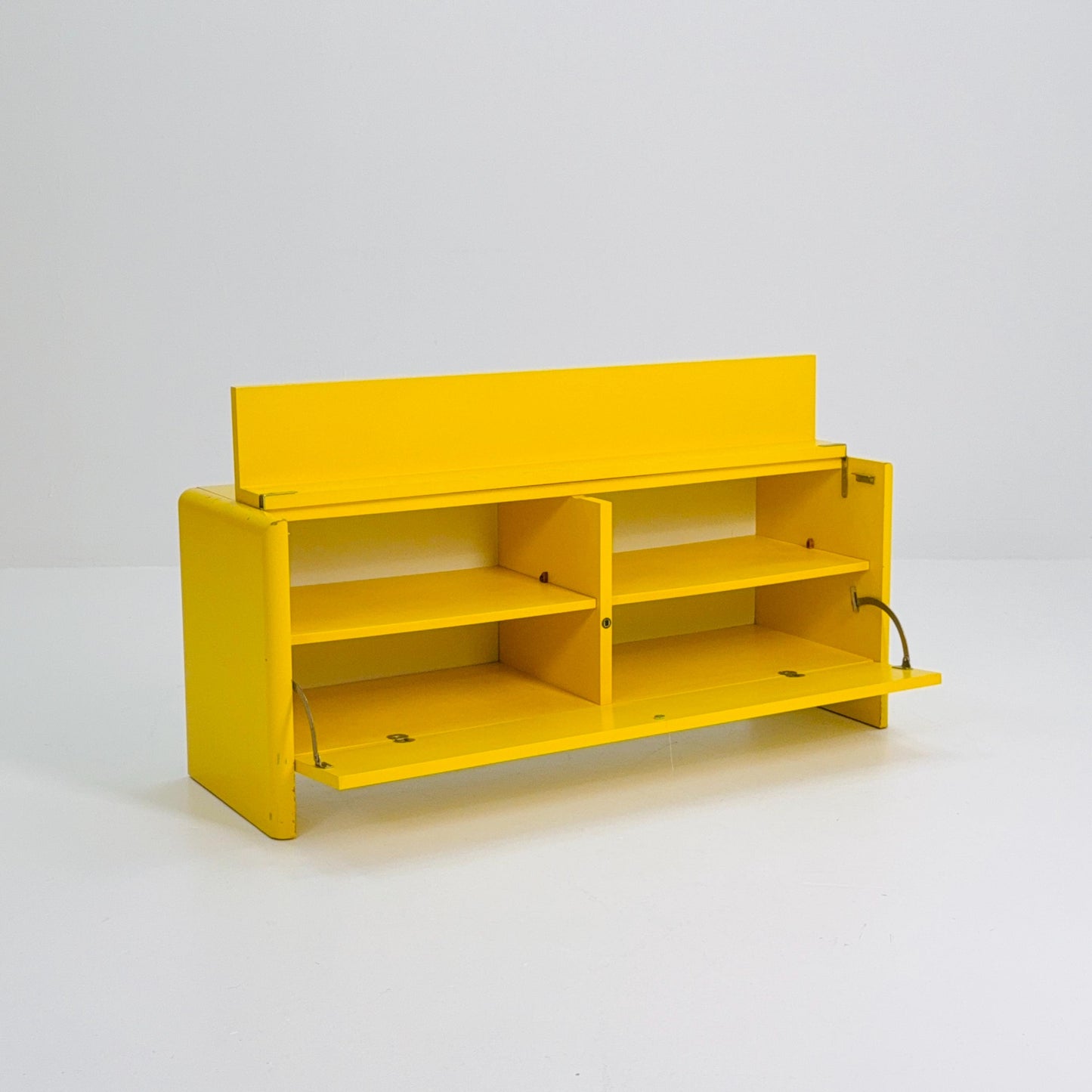 Mid century Space Age “Quadro” Shoe Cabinet number 322.45 by Jürgen Lange for Schönbuch, Germany 1960s